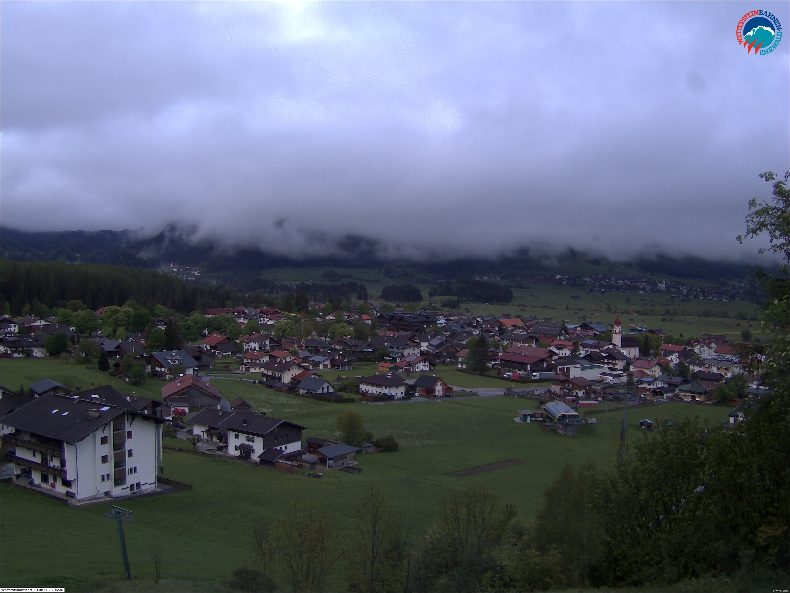 Archiv Foto Webcam Sonnenhang Sessellift Ehrwald