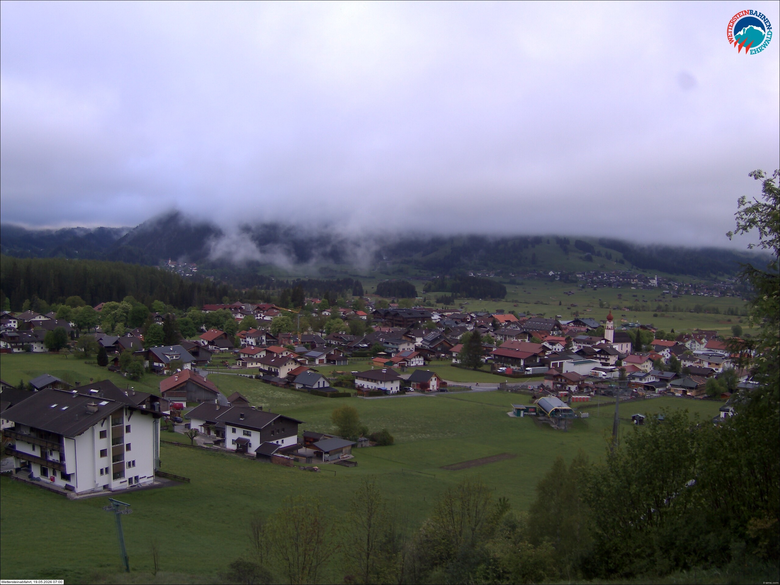 Archiv Foto Webcam Sonnenhang Sessellift Ehrwald