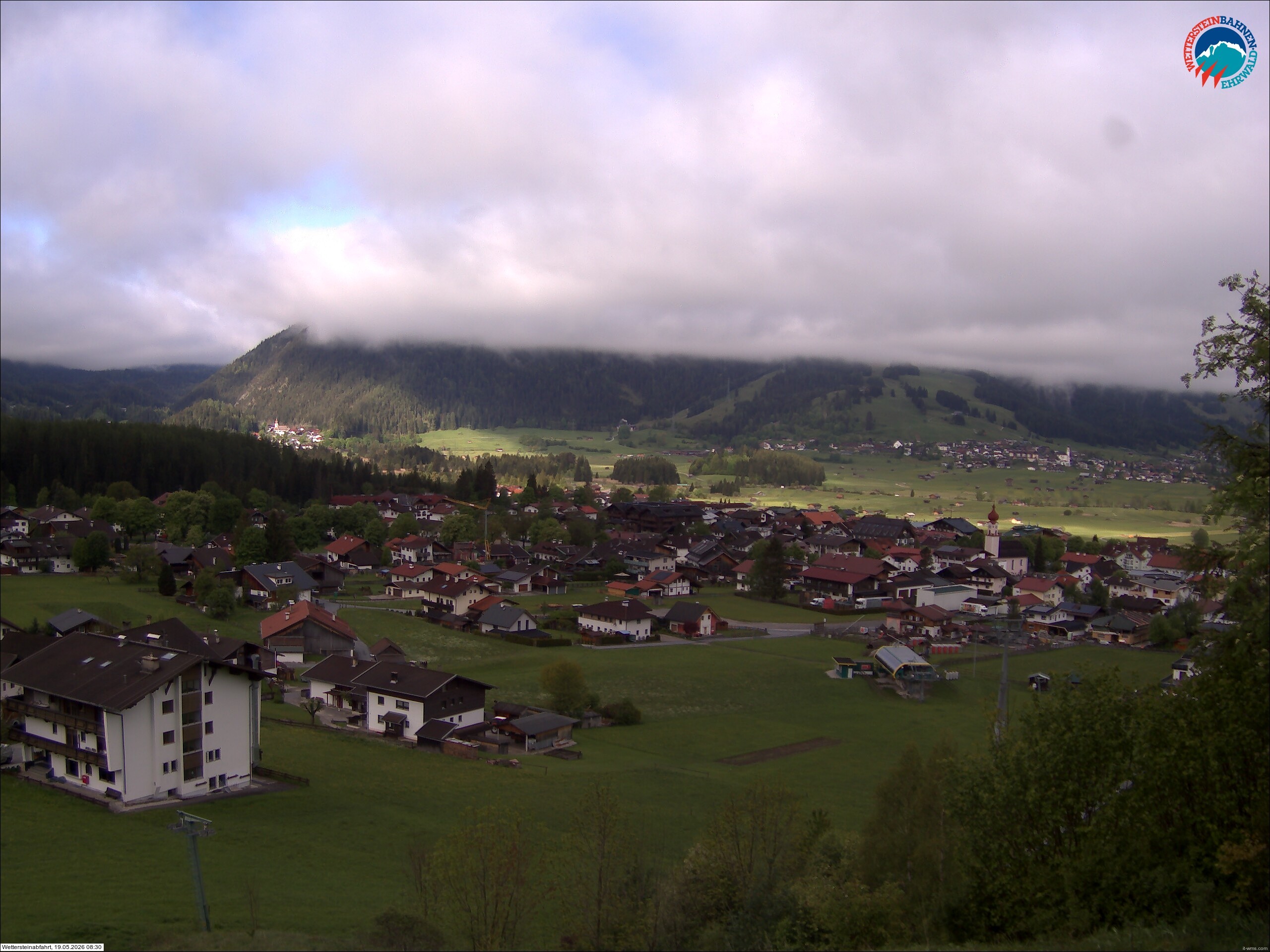 Archiv Foto Webcam Sonnenhang Sessellift Ehrwald