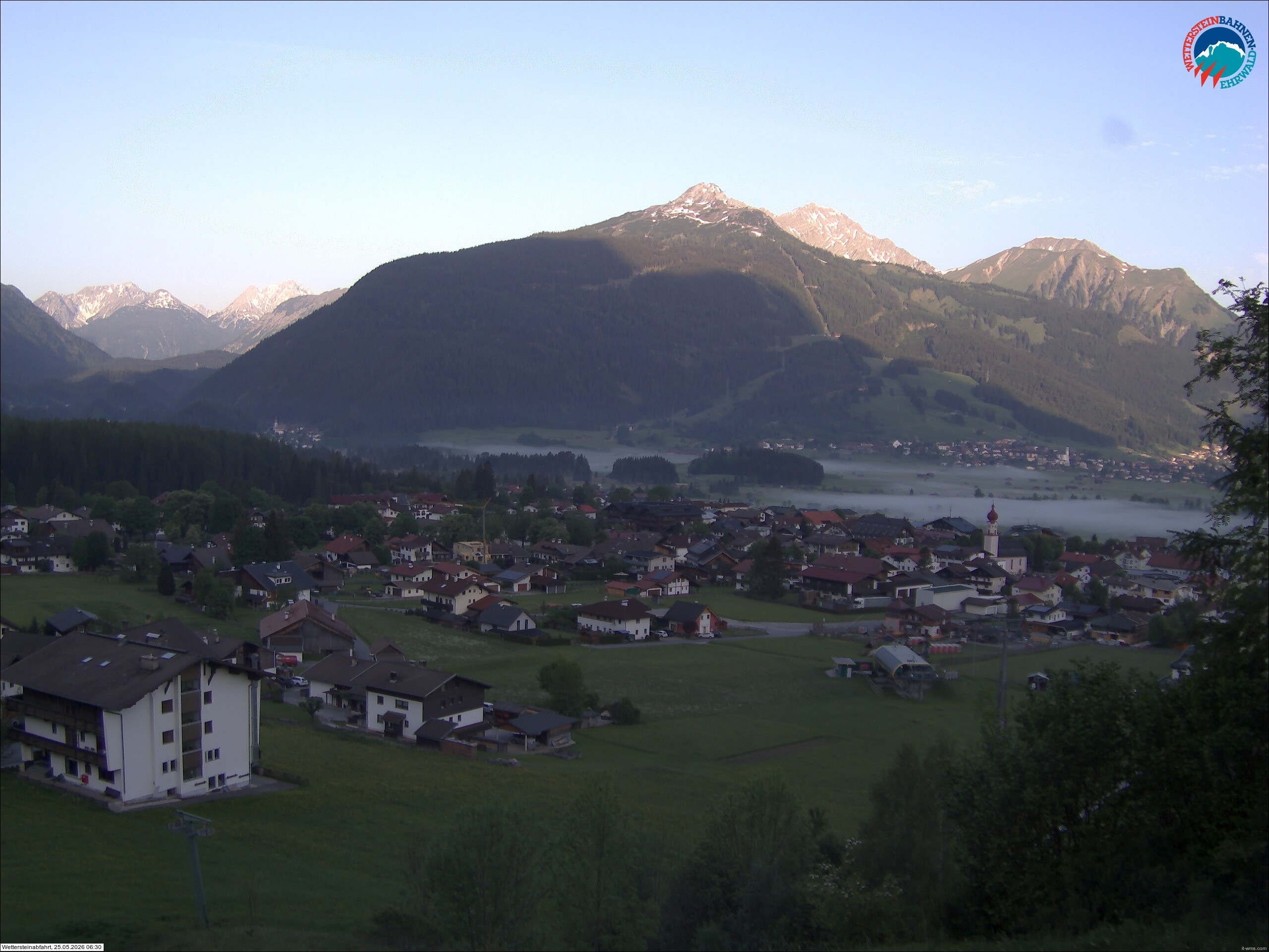 Archiv Foto Webcam Sonnenhang Sessellift Ehrwald