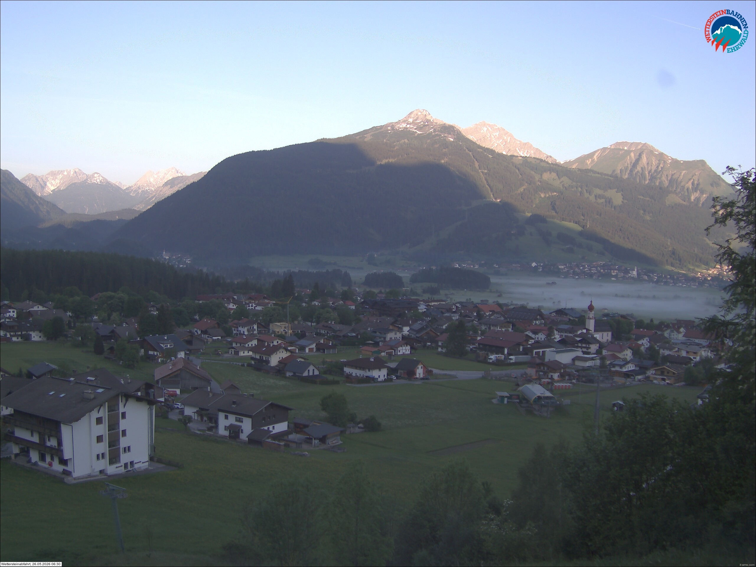 Archived image Webcam Sonnenhang chairlift Ehrwald