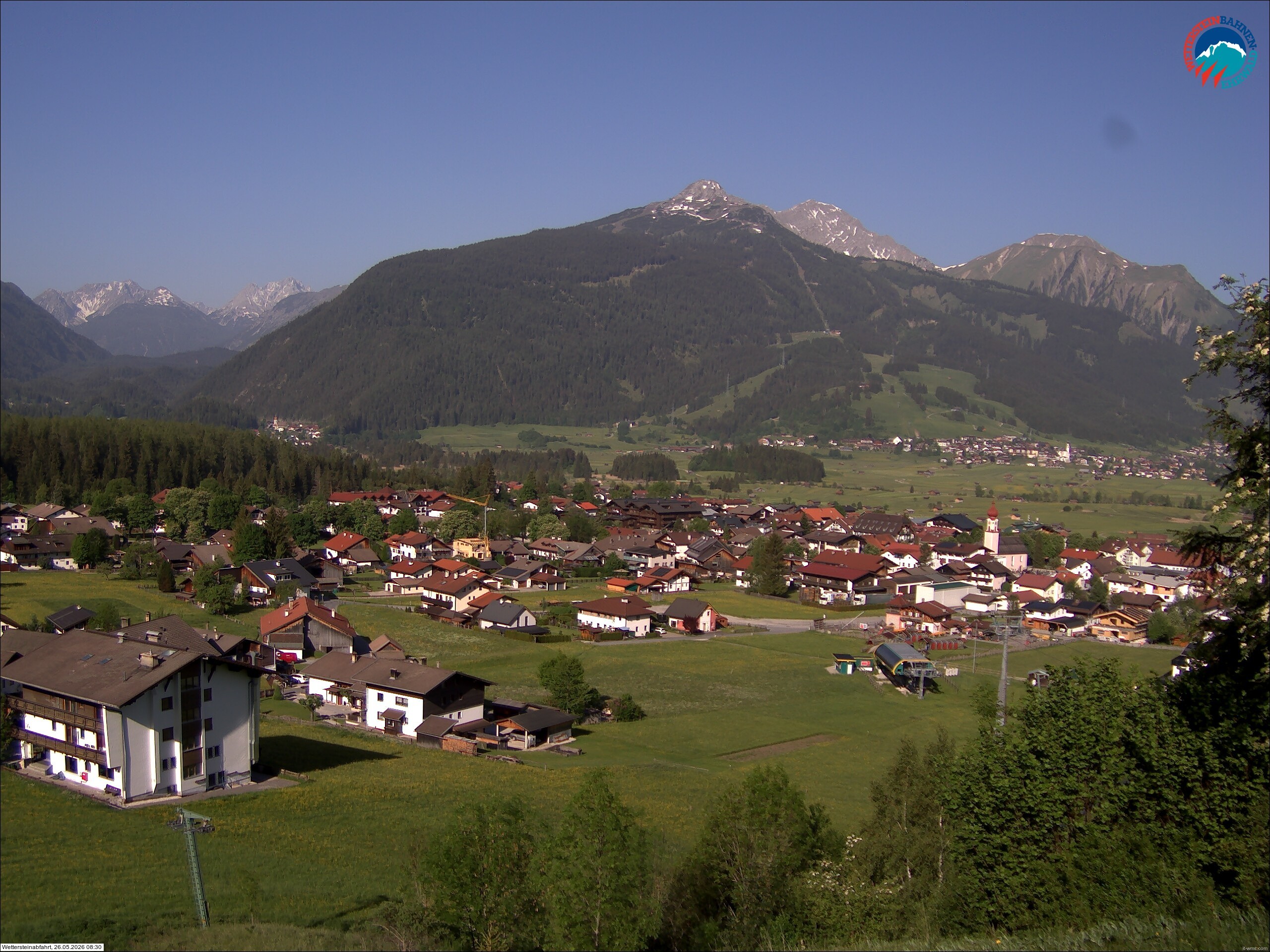 Archived image Webcam Sonnenhang chairlift Ehrwald