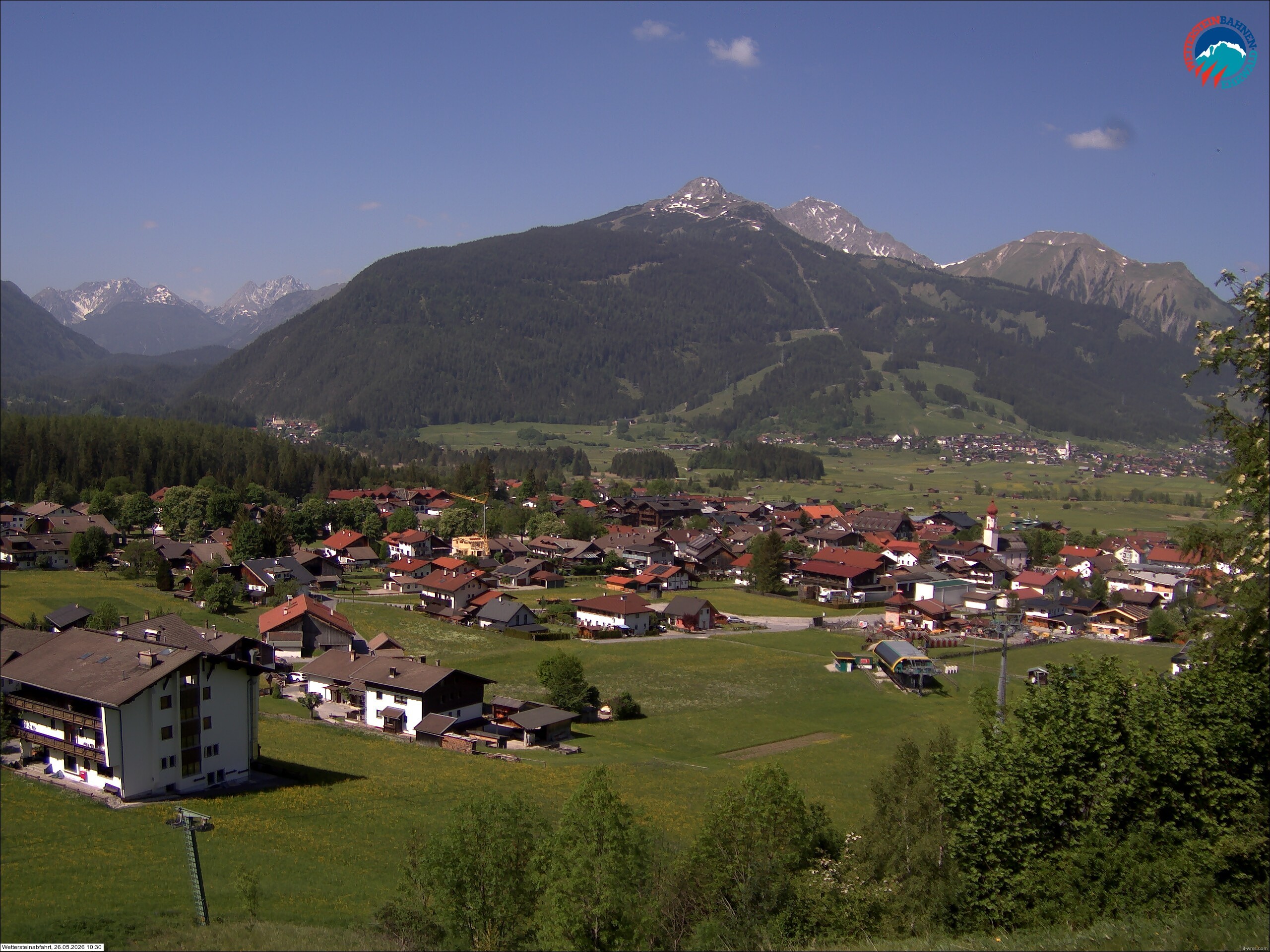 Archived image Webcam Sonnenhang chairlift Ehrwald