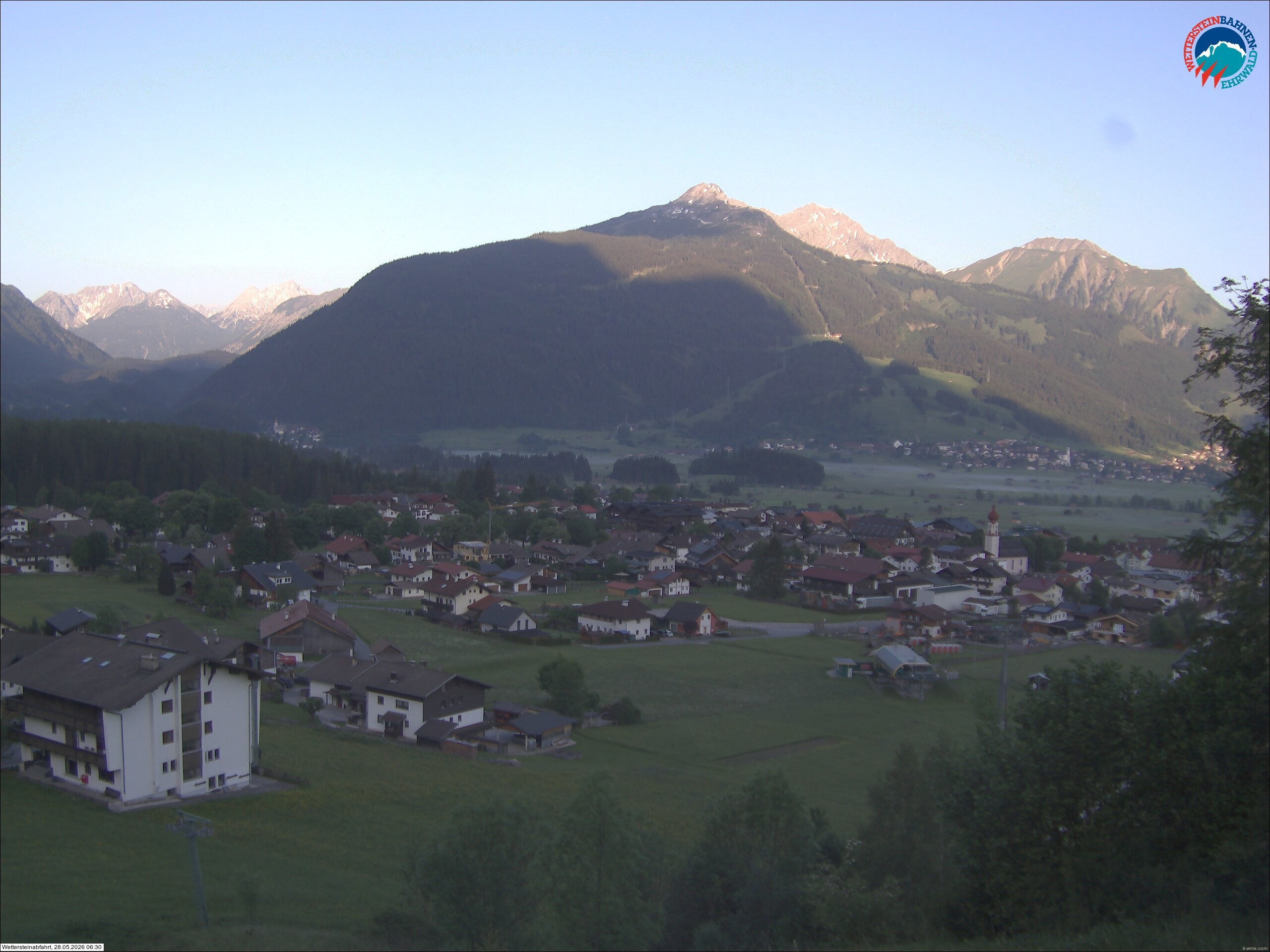 Archiv Foto Webcam Sonnenhang Sessellift Ehrwald