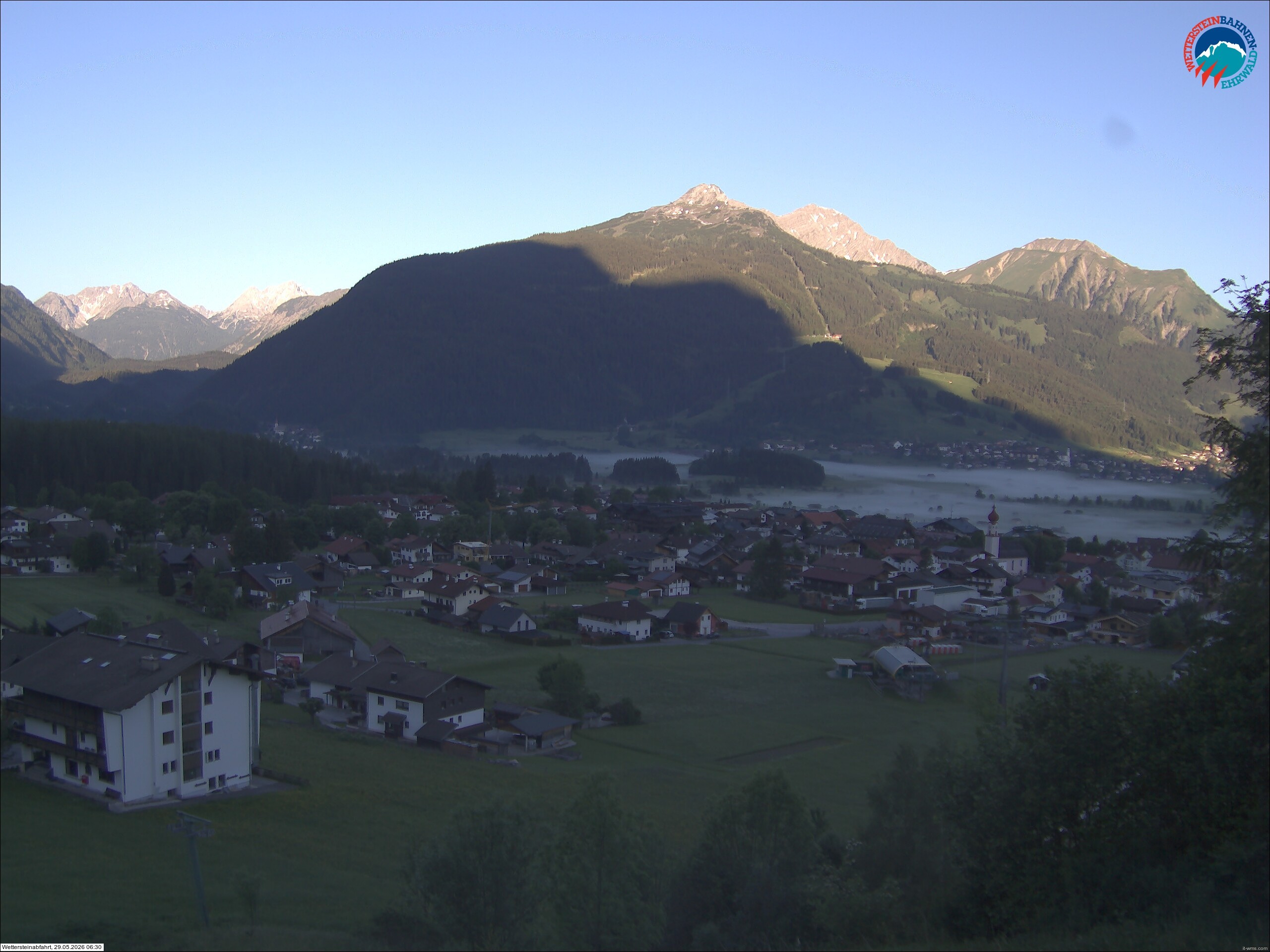 Archiv Foto Webcam Sonnenhang Sessellift Ehrwald