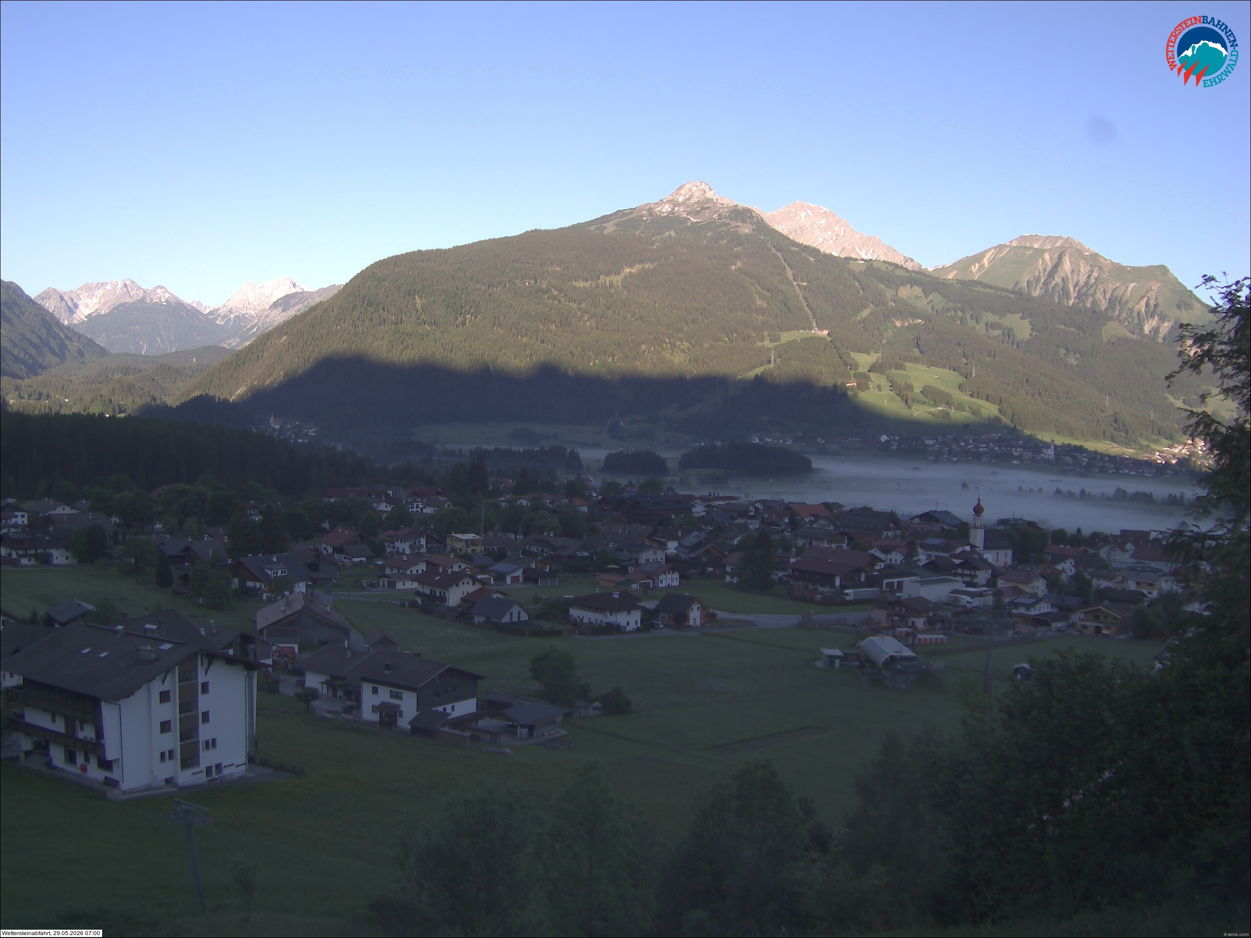 Archiv Foto Webcam Sonnenhang Sessellift Ehrwald