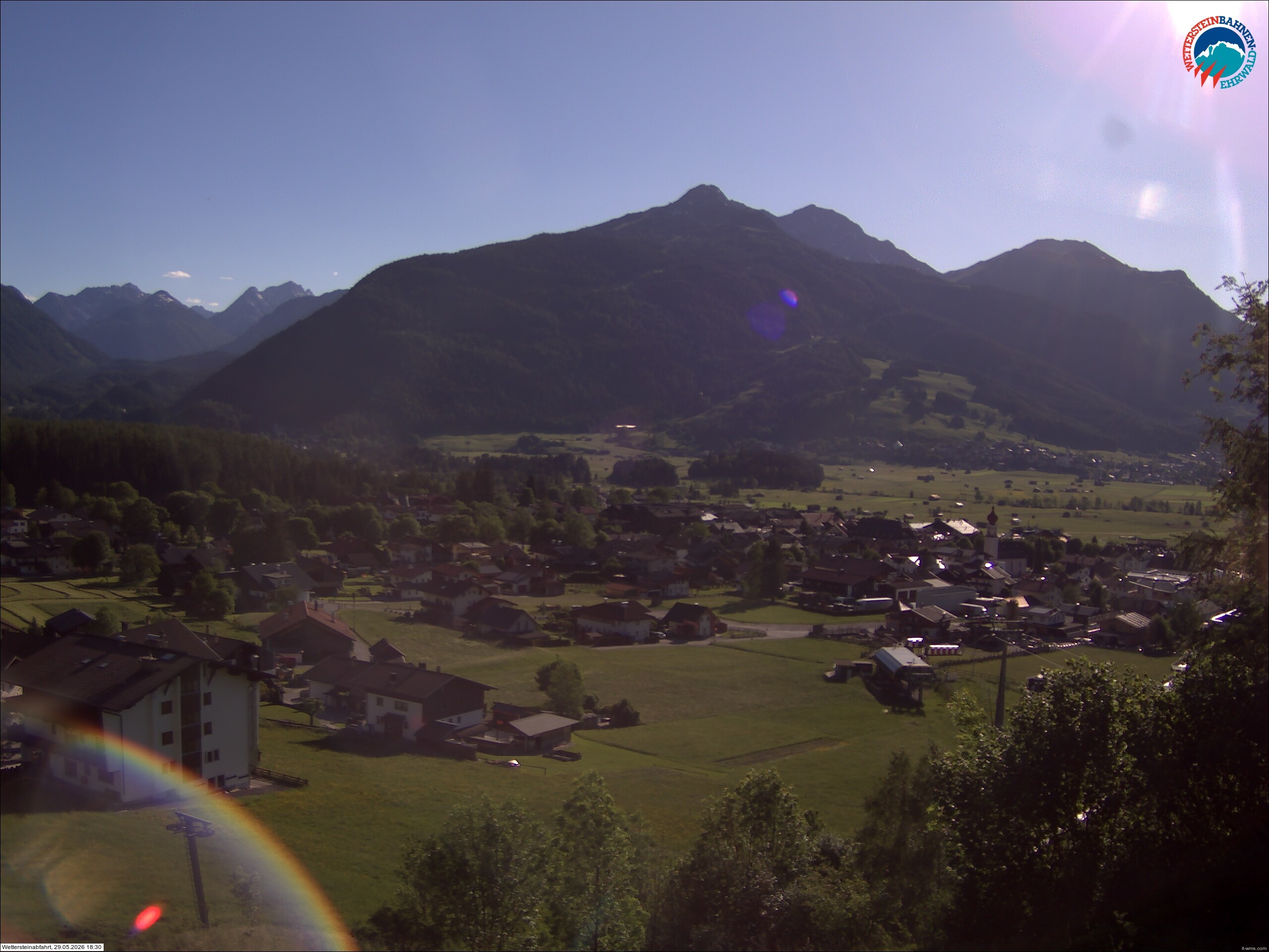 Archiv Foto Webcam Sonnenhang Sessellift Ehrwald