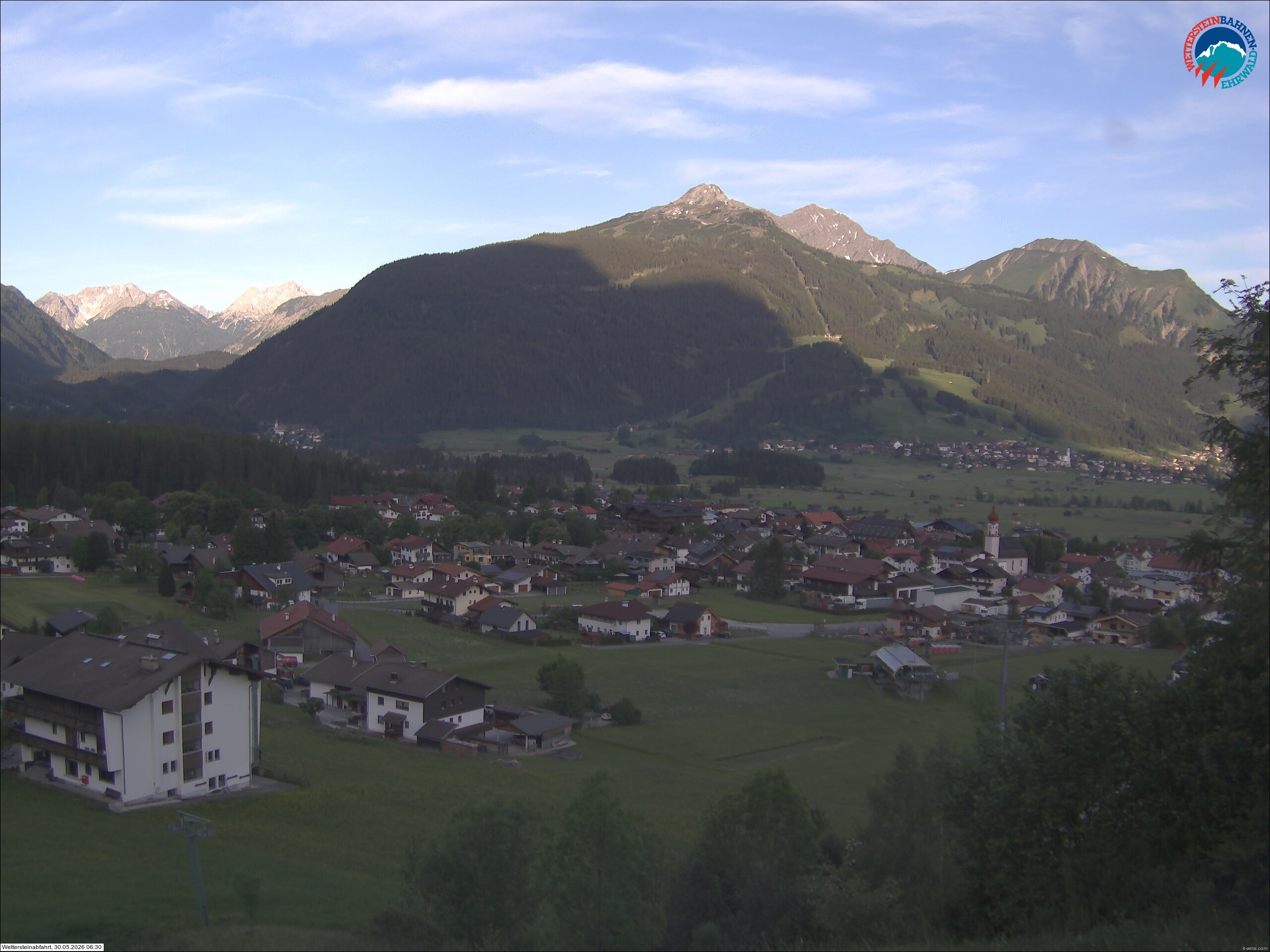 Archiv Foto Webcam Sonnenhang Sessellift Ehrwald
