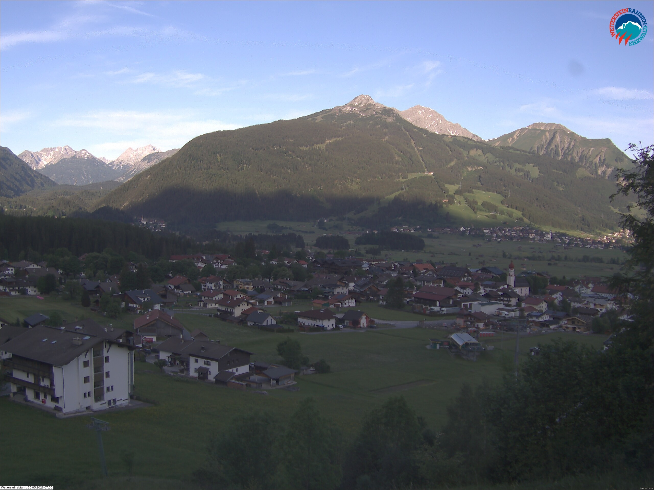 Archiv Foto Webcam Sonnenhang Sessellift Ehrwald