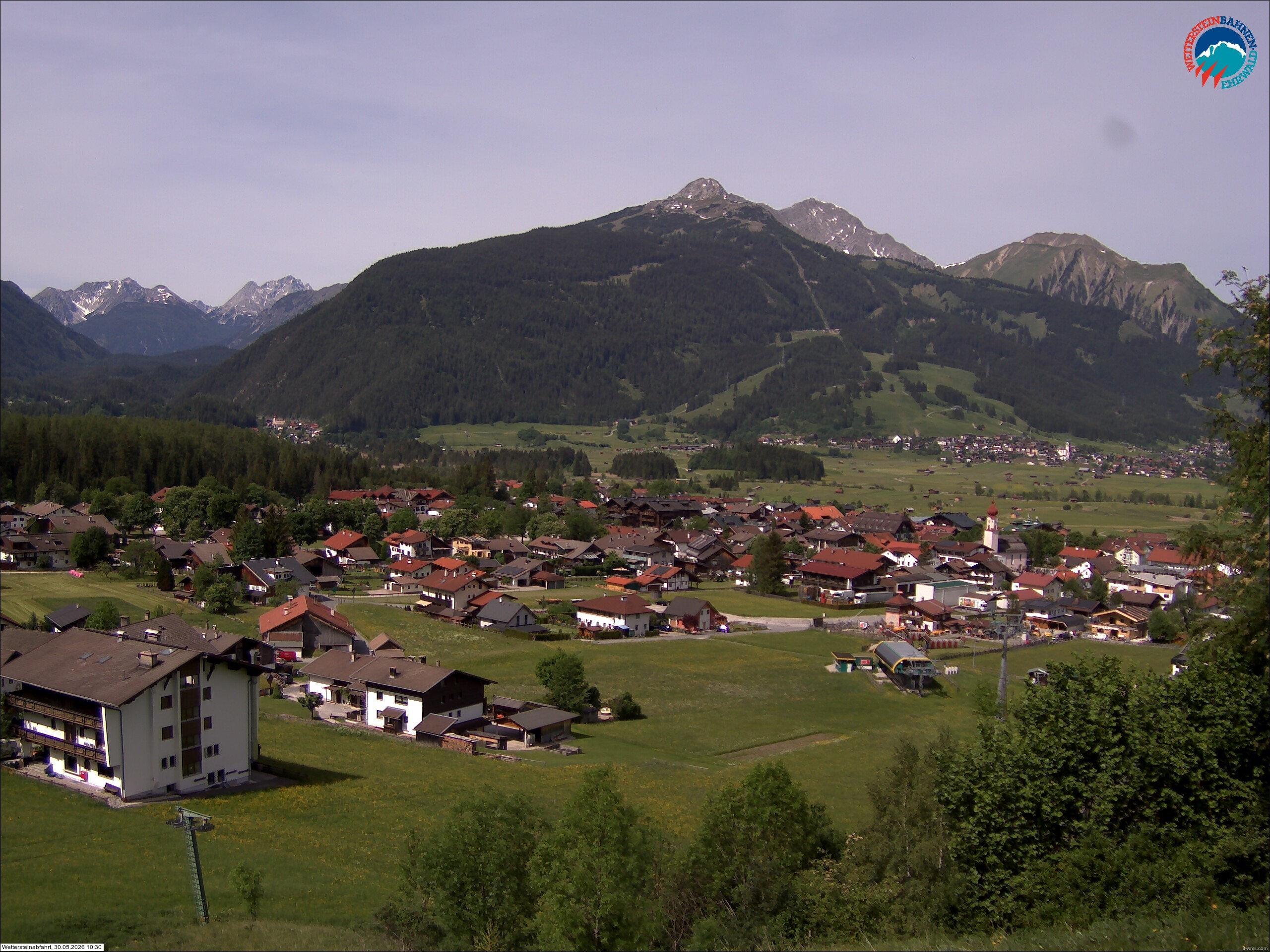 Archiv Foto Webcam Sonnenhang Sessellift Ehrwald