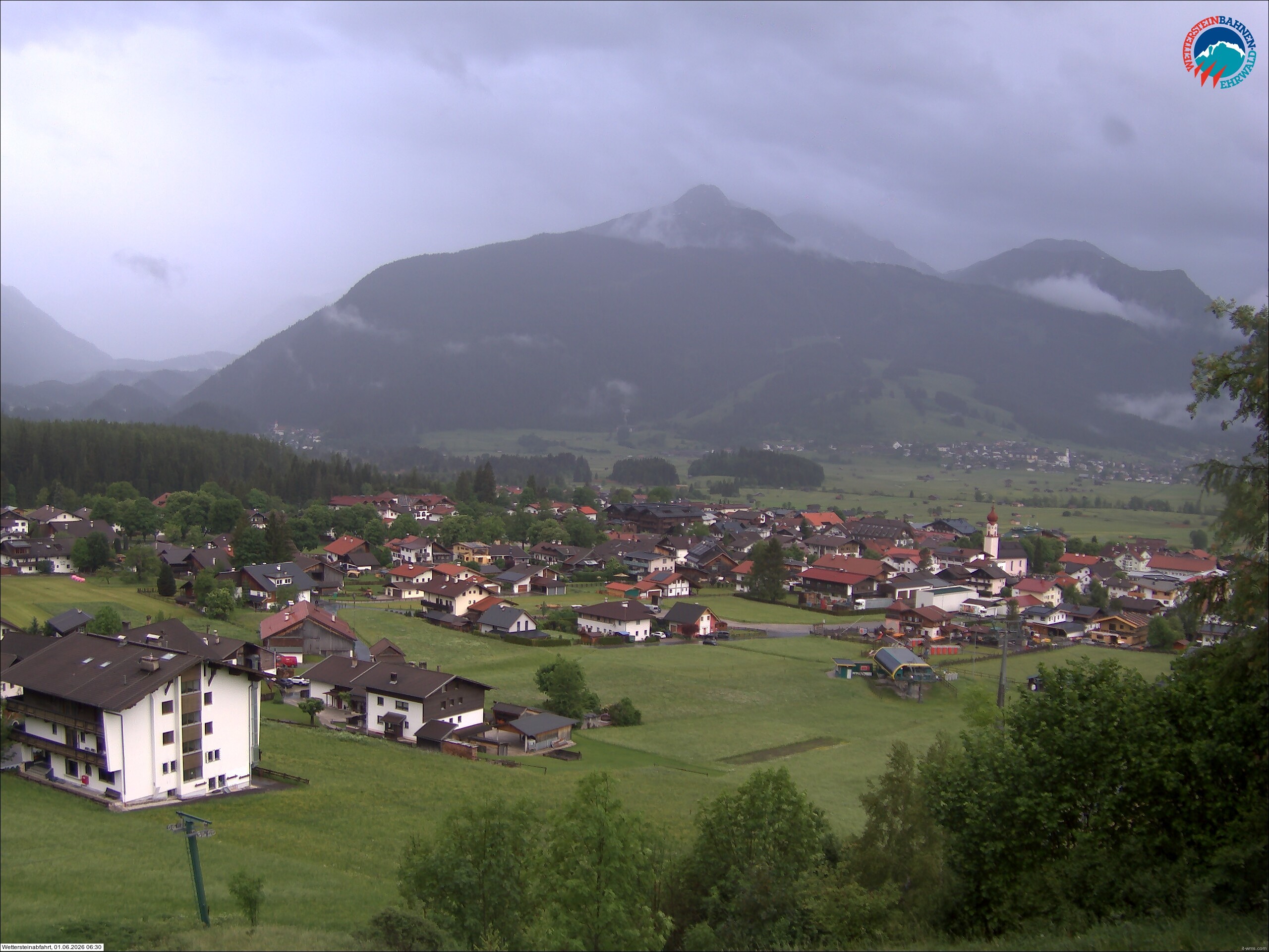 Archiv Foto Webcam Sonnenhang Sessellift Ehrwald