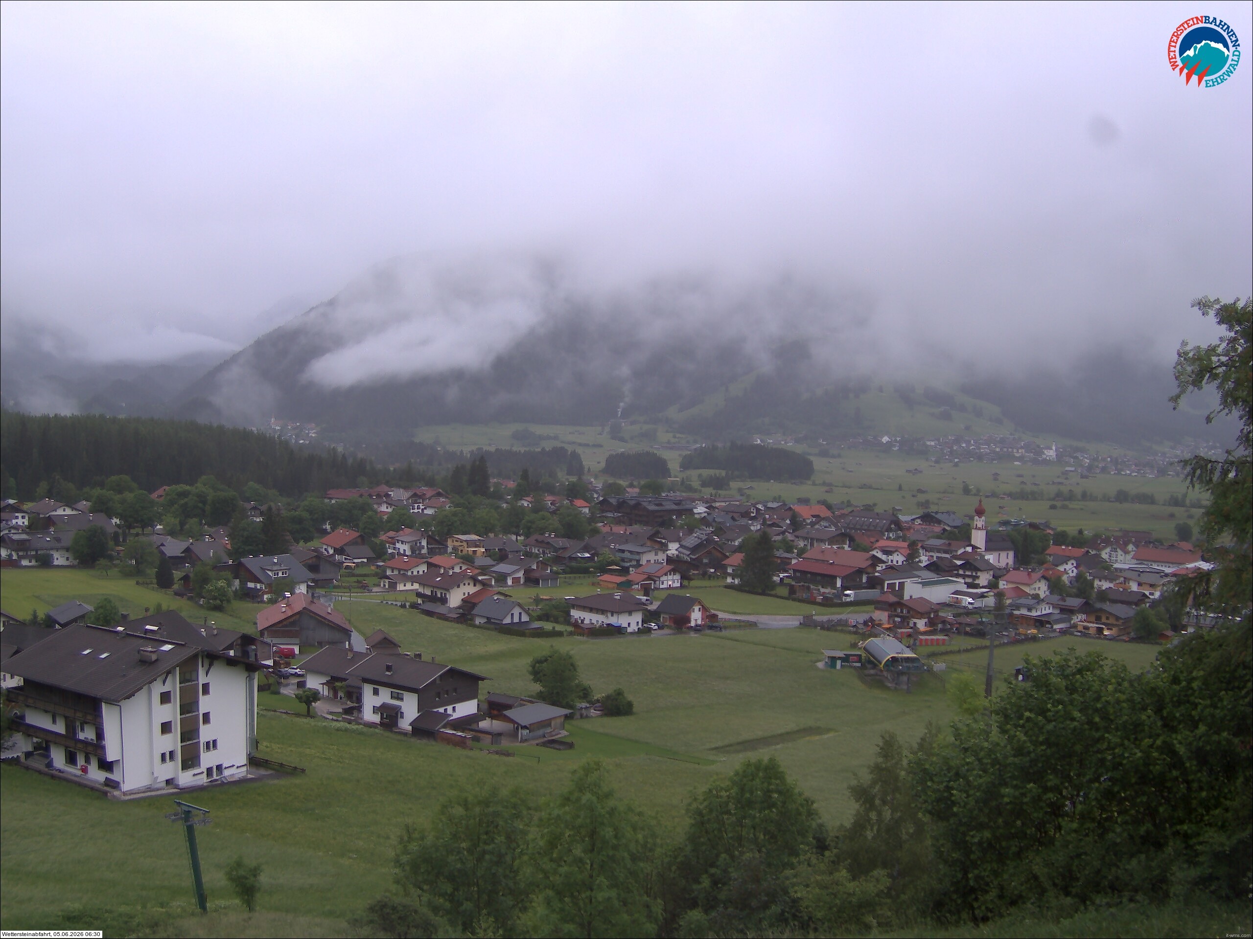 Archiv Foto Webcam Sonnenhang Sessellift Ehrwald