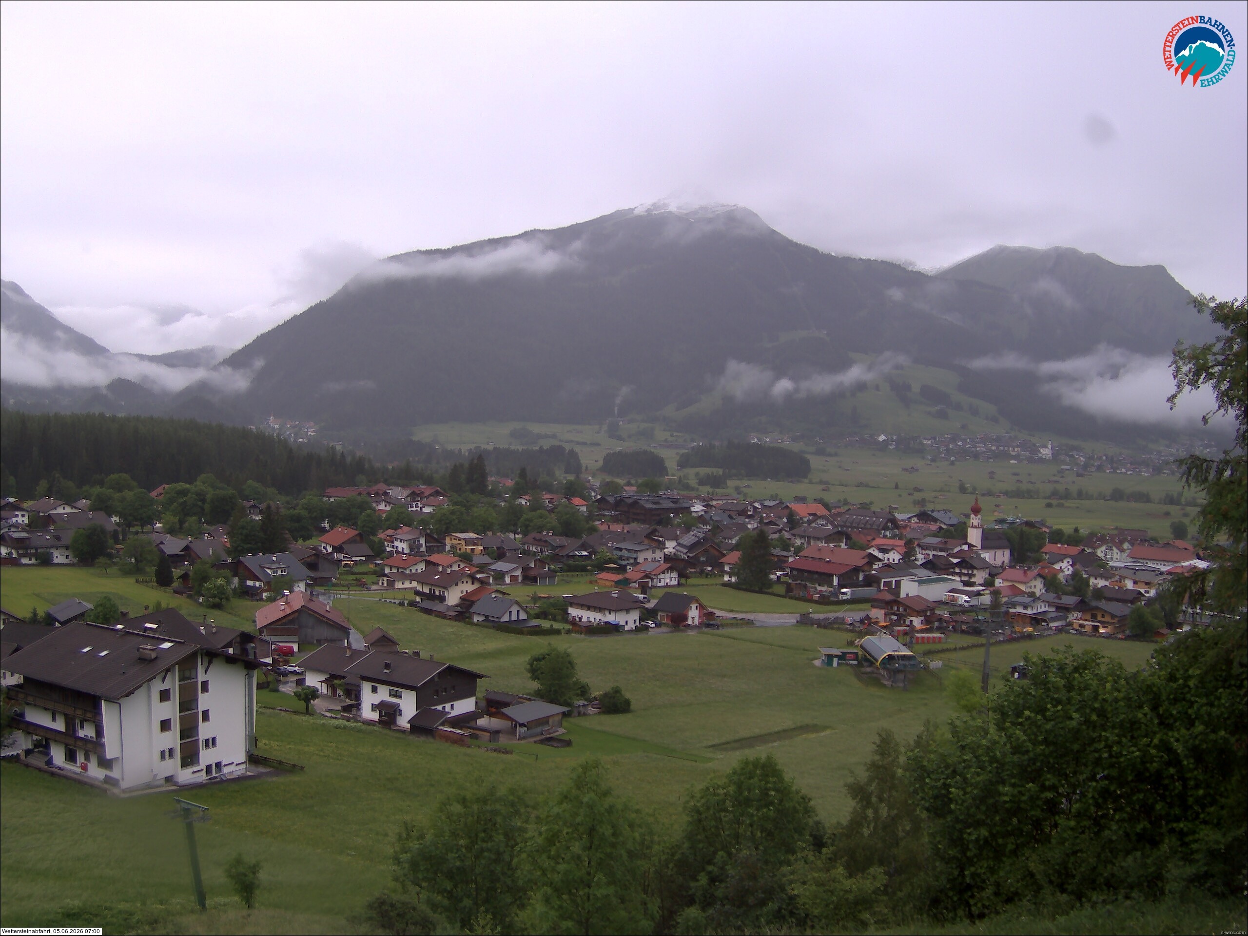 Archiv Foto Webcam Sonnenhang Sessellift Ehrwald
