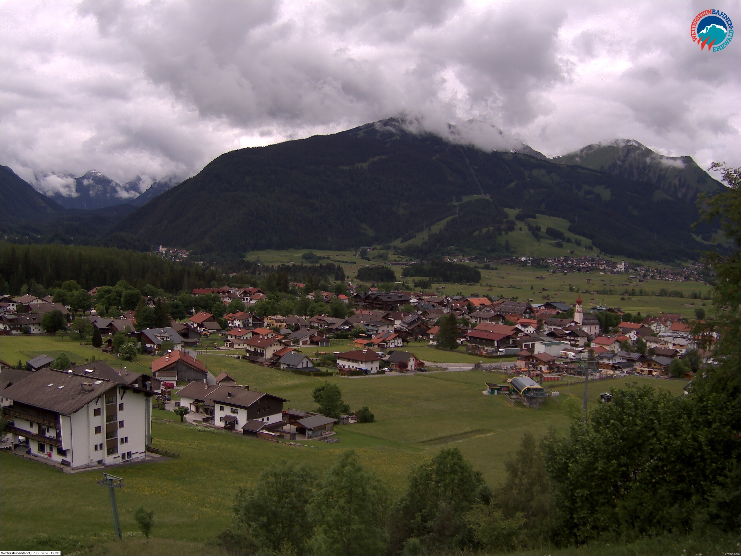 Archiv Foto Webcam Sonnenhang Sessellift Ehrwald