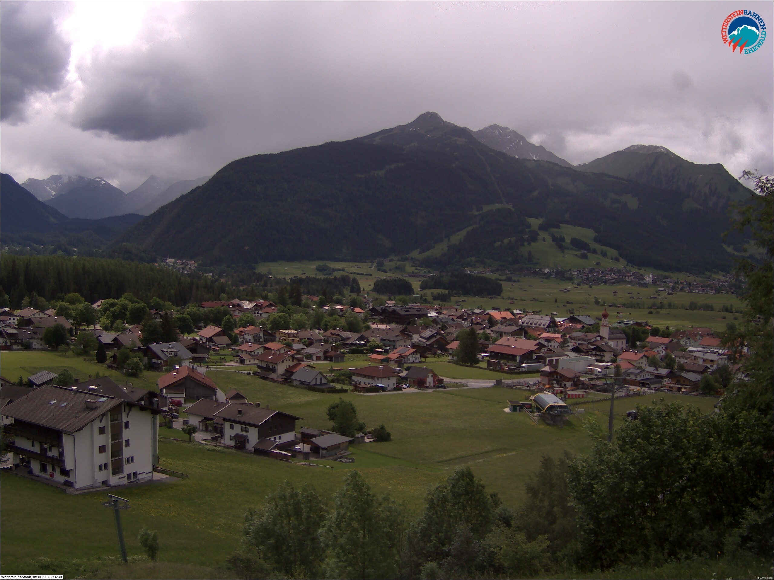 Archiv Foto Webcam Sonnenhang Sessellift Ehrwald