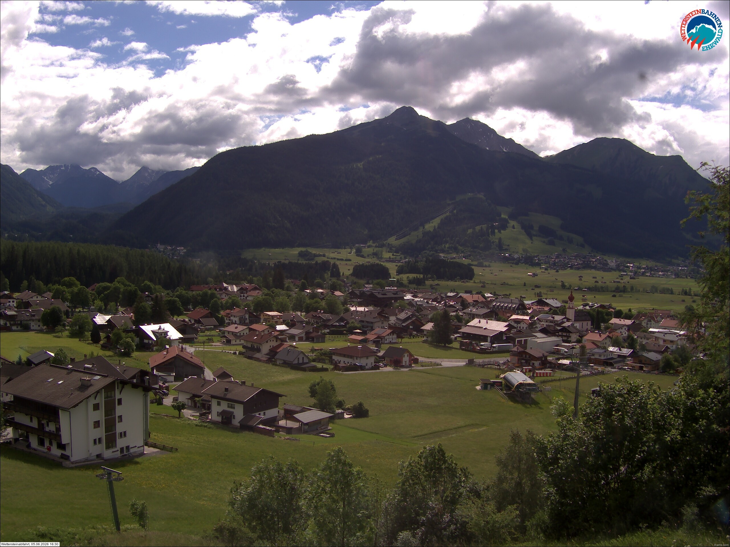 Archiv Foto Webcam Sonnenhang Sessellift Ehrwald