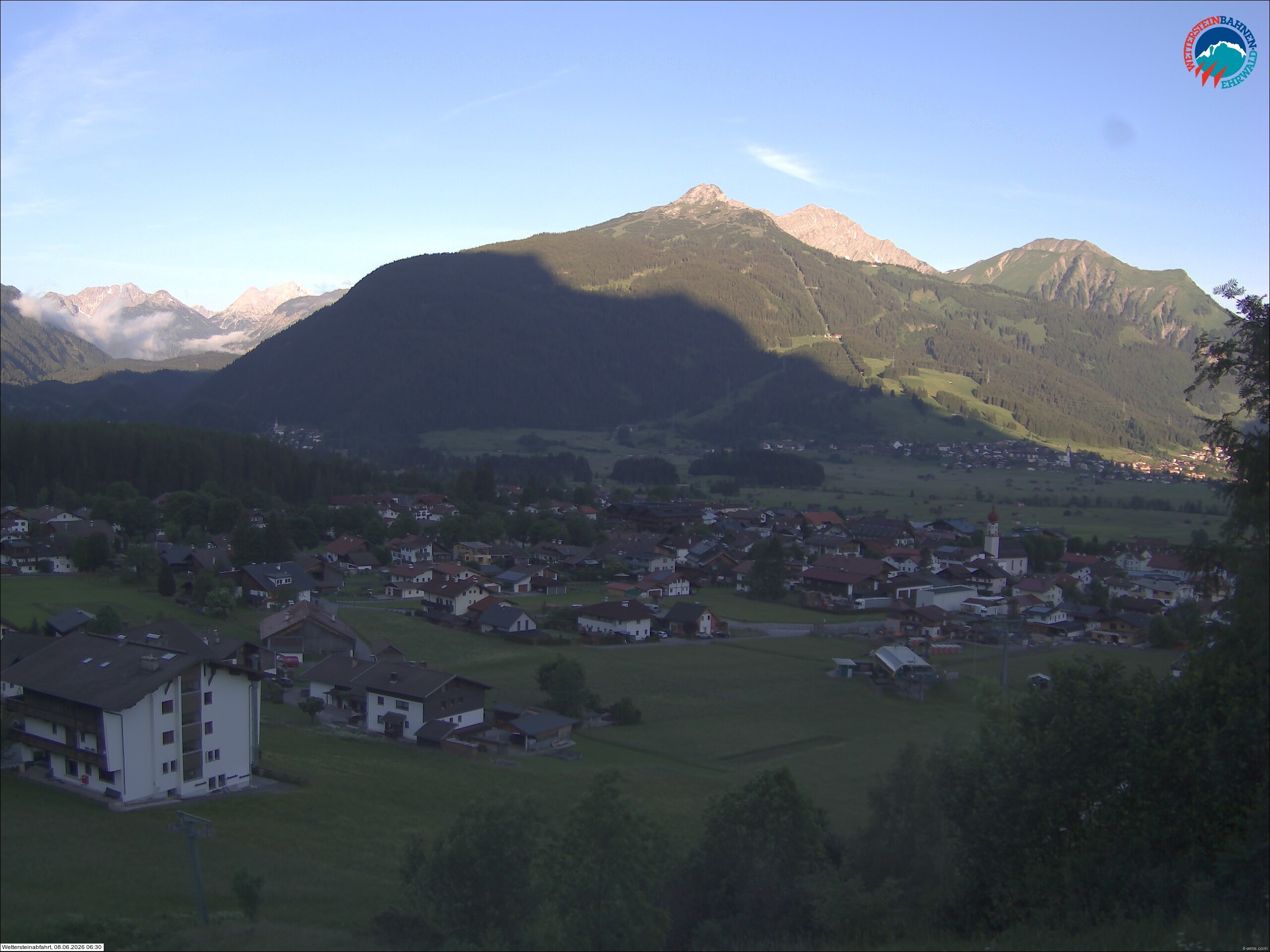 Archiv Foto Webcam Sonnenhang Sessellift Ehrwald
