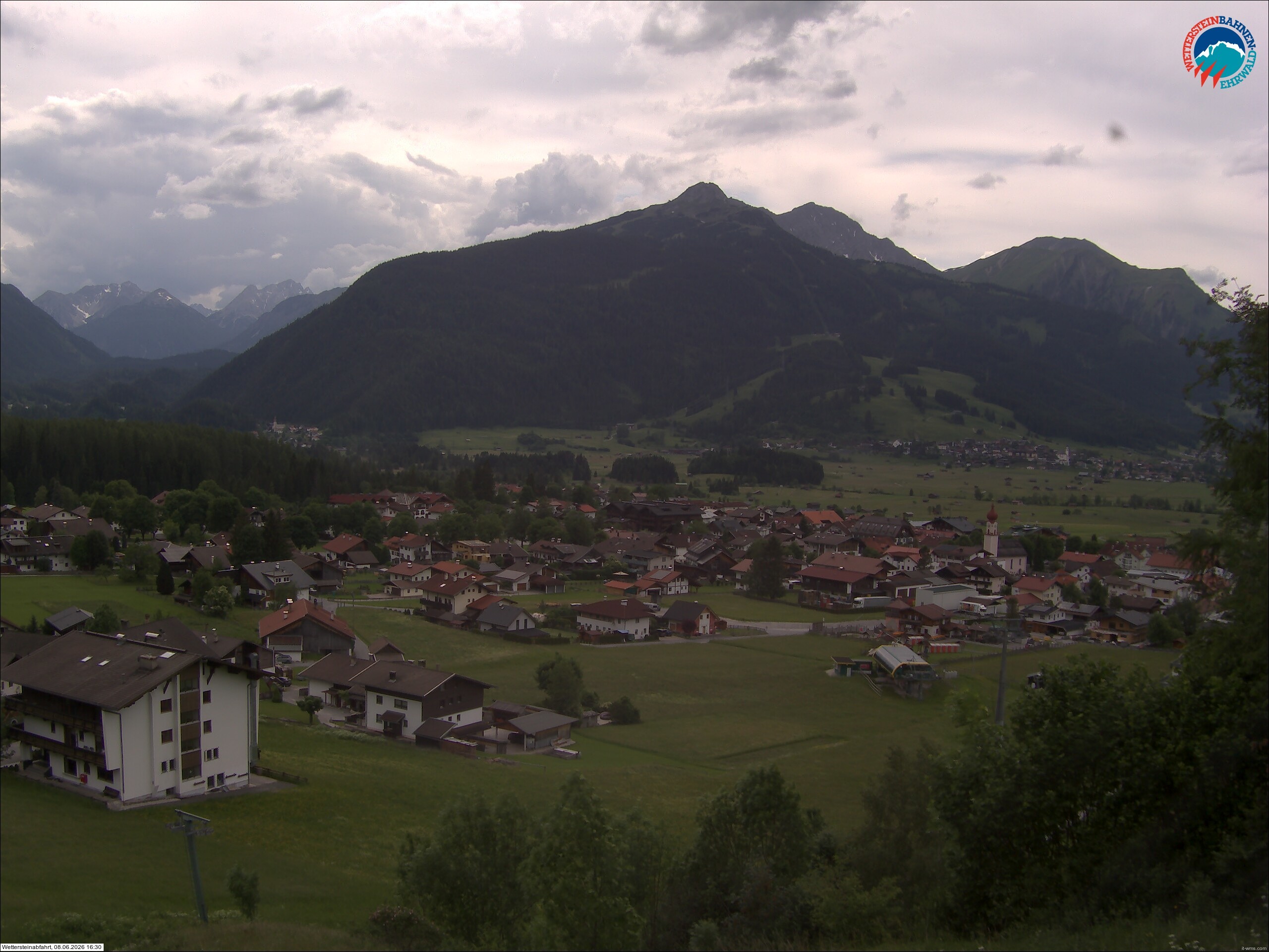 Archiv Foto Webcam Sonnenhang Sessellift Ehrwald