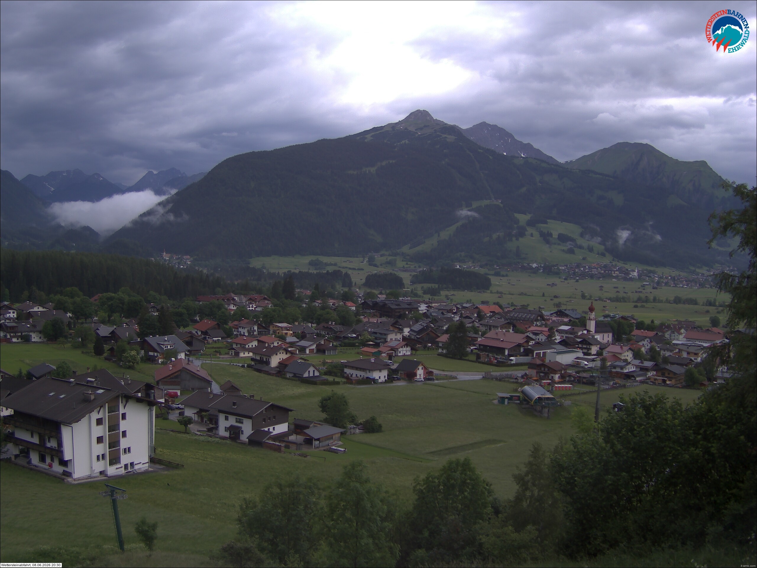 Archiv Foto Webcam Sonnenhang Sessellift Ehrwald