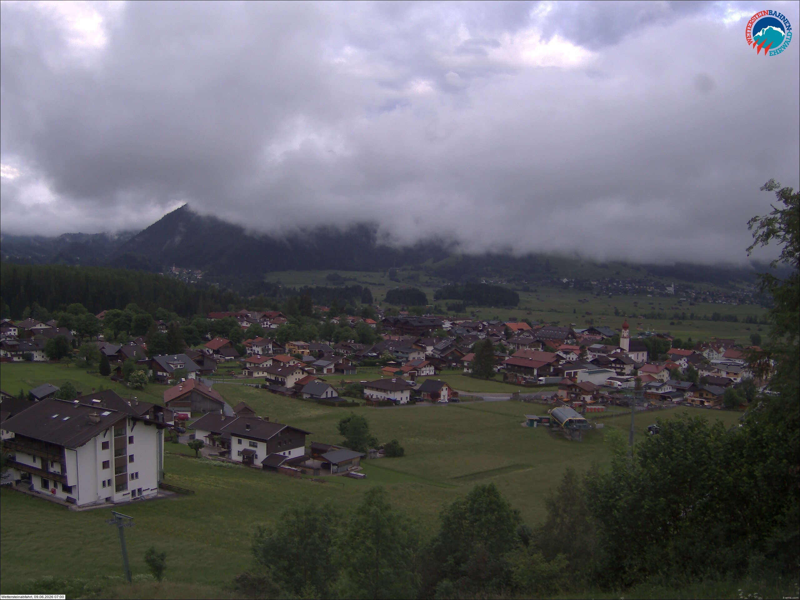 Archiv Foto Webcam Sonnenhang Sessellift Ehrwald