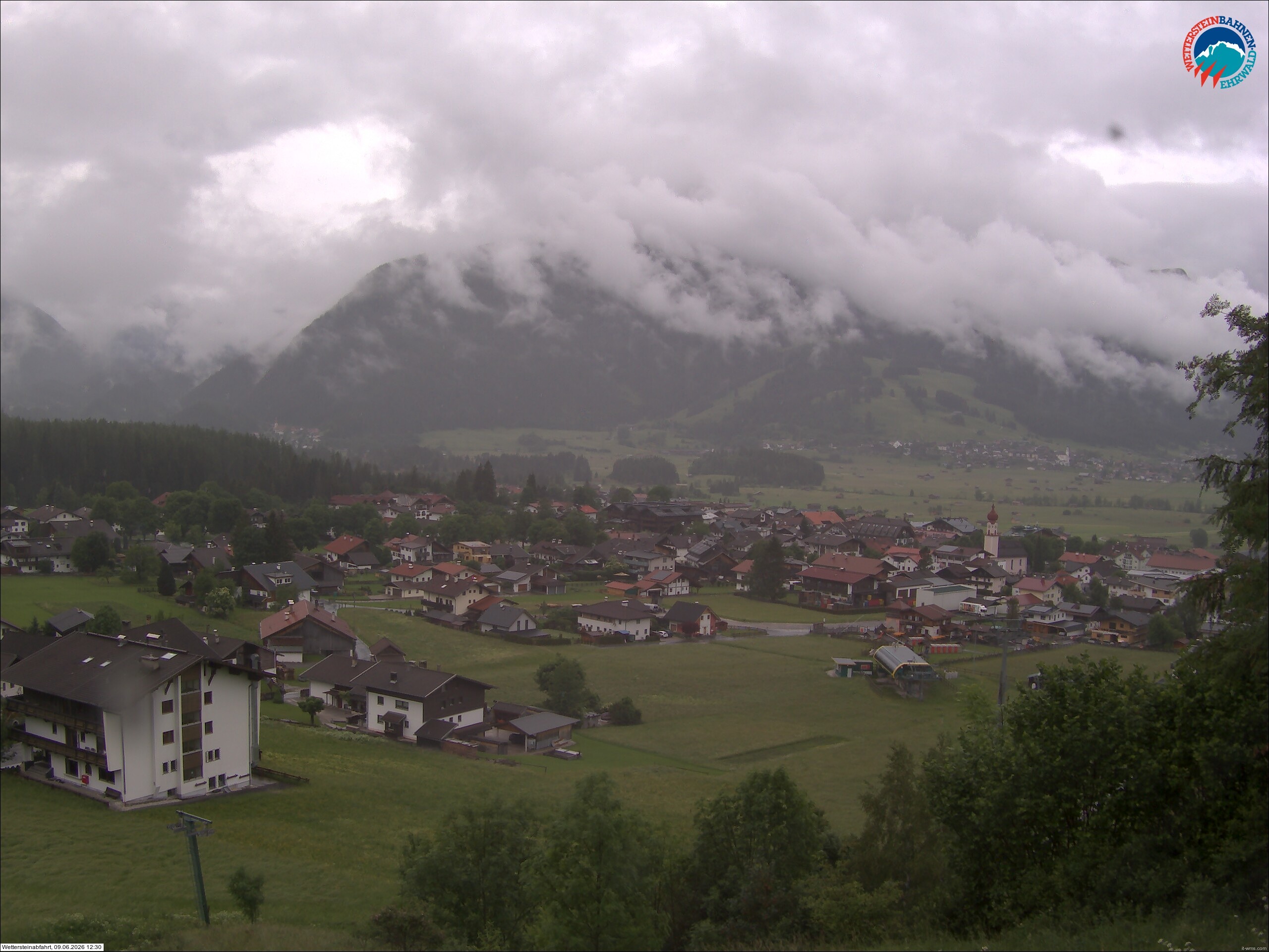 Archiv Foto Webcam Sonnenhang Sessellift Ehrwald