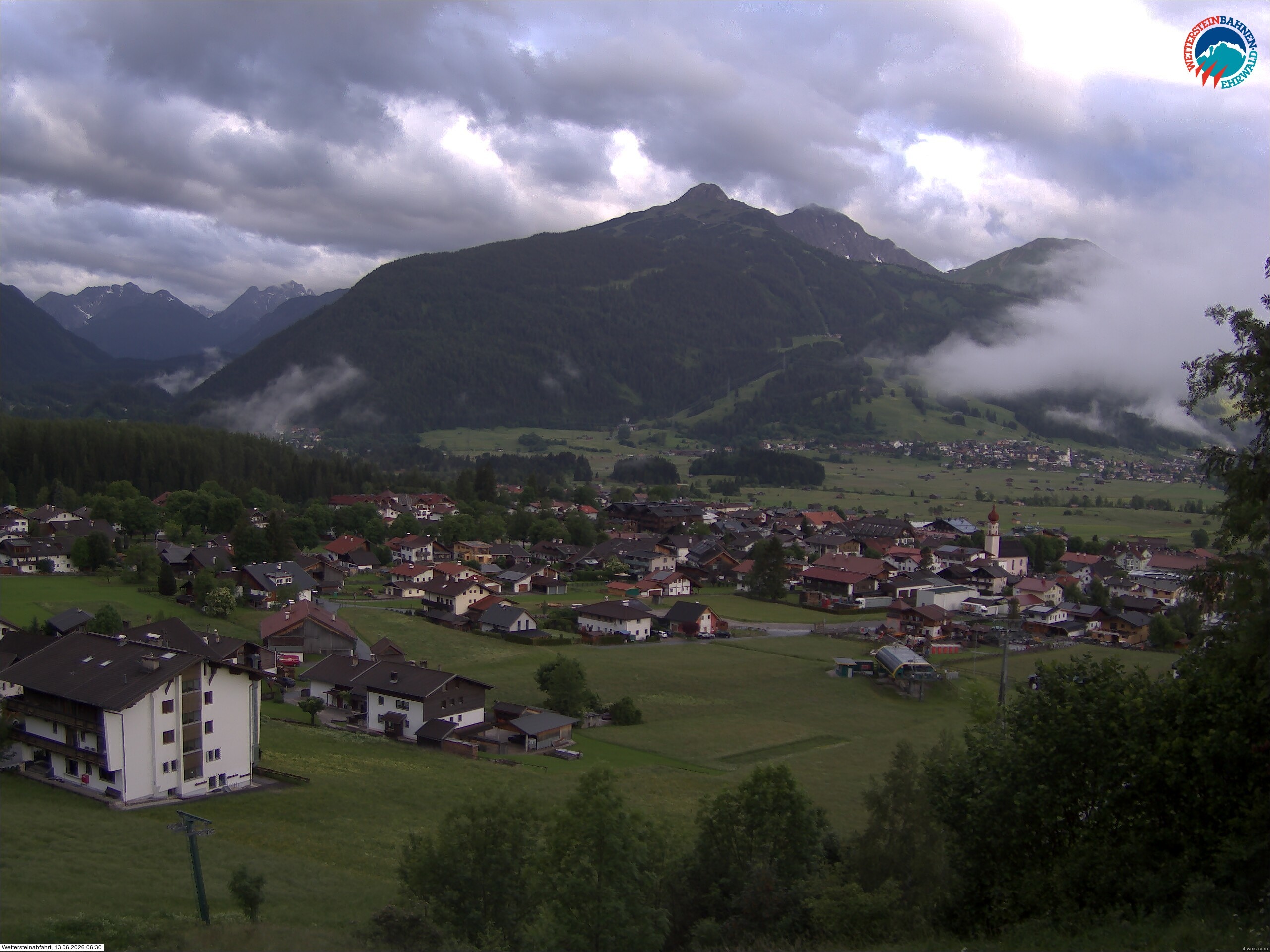 Archiv Foto Webcam Sonnenhang Sessellift Ehrwald