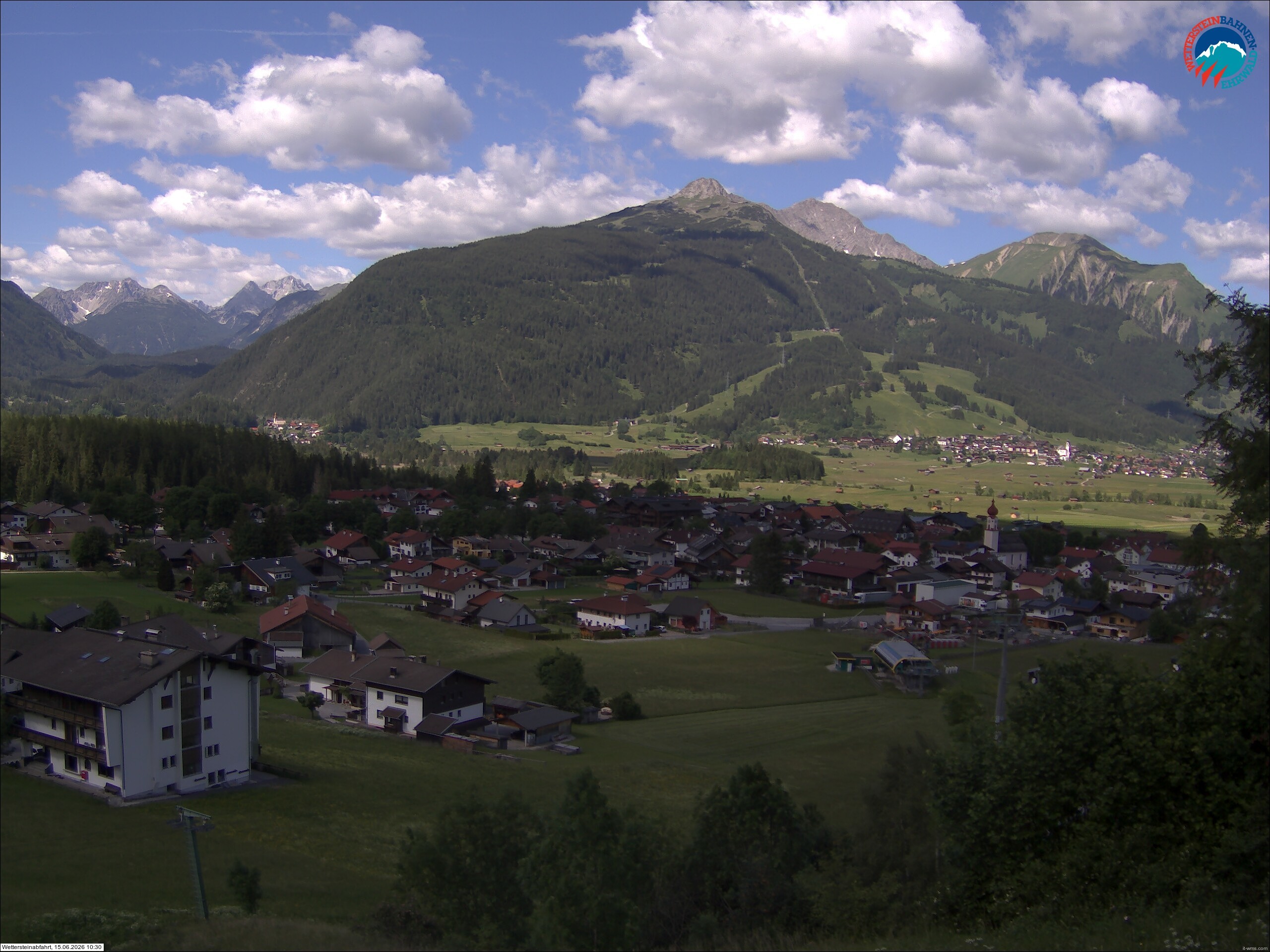 Archiv Foto Webcam Sonnenhang Sessellift Ehrwald