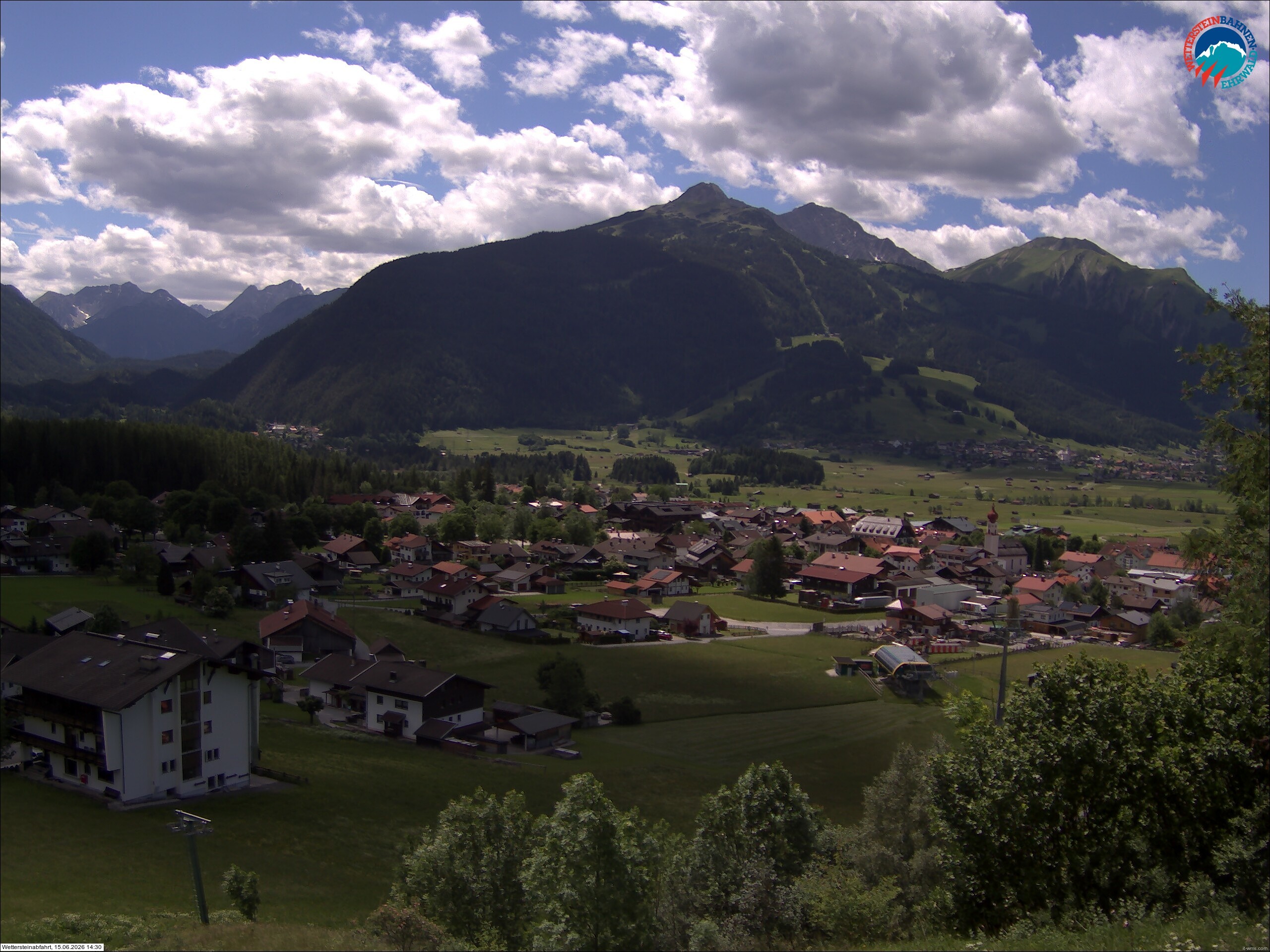 Archiv Foto Webcam Sonnenhang Sessellift Ehrwald