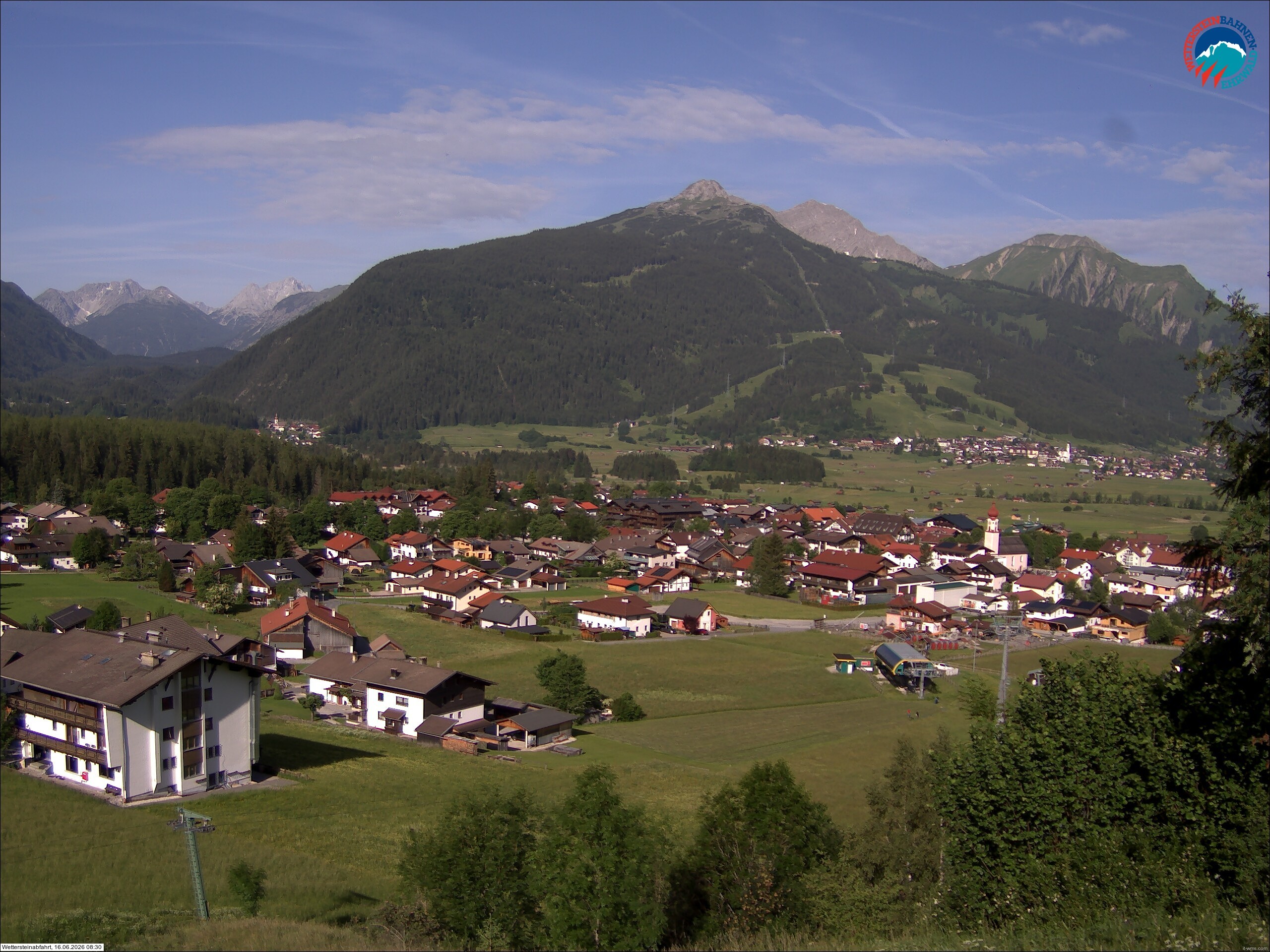 Archived image Webcam Sonnenhang chairlift Ehrwald