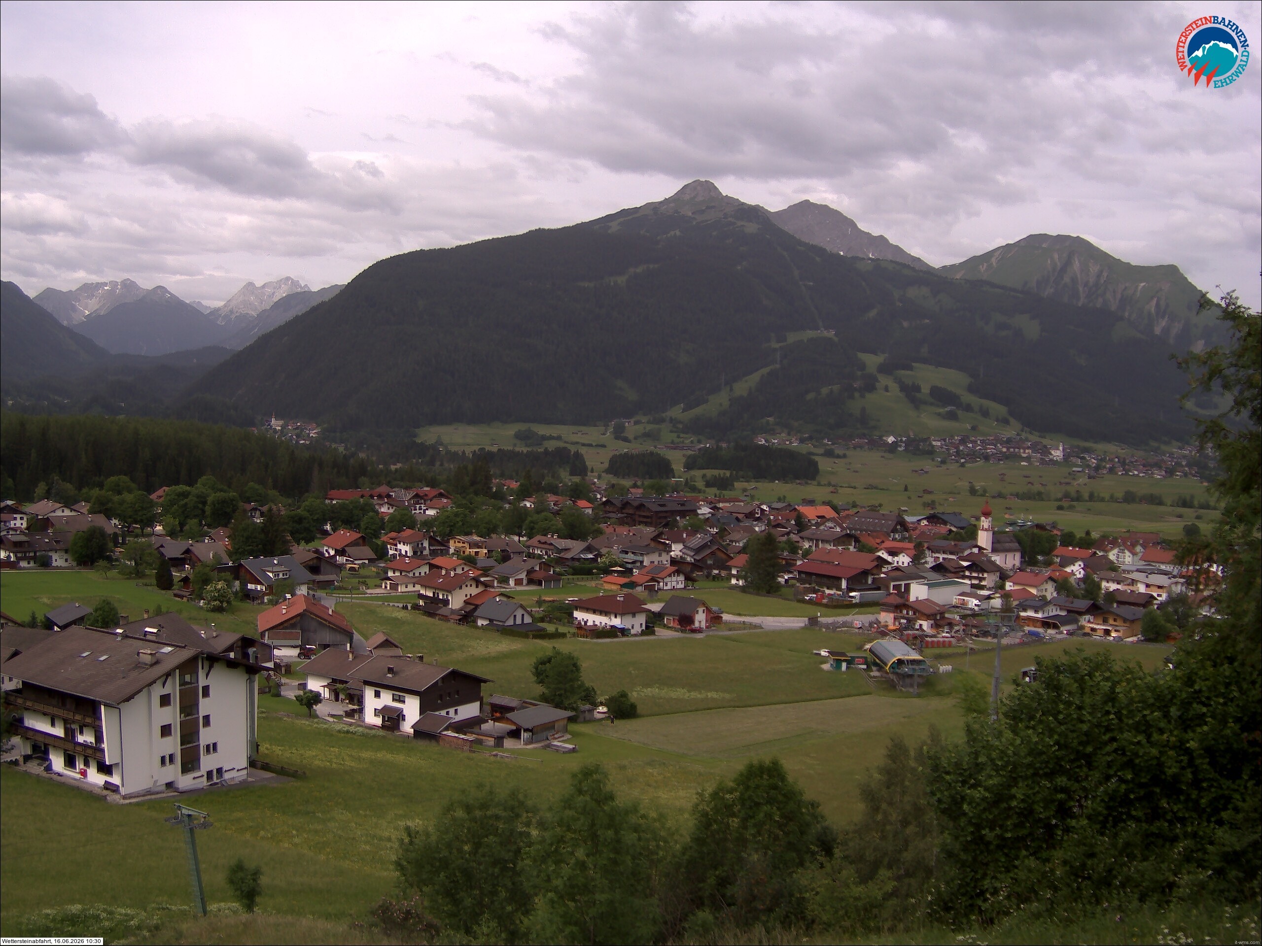 Archiv Foto Webcam Sonnenhang Sessellift Ehrwald