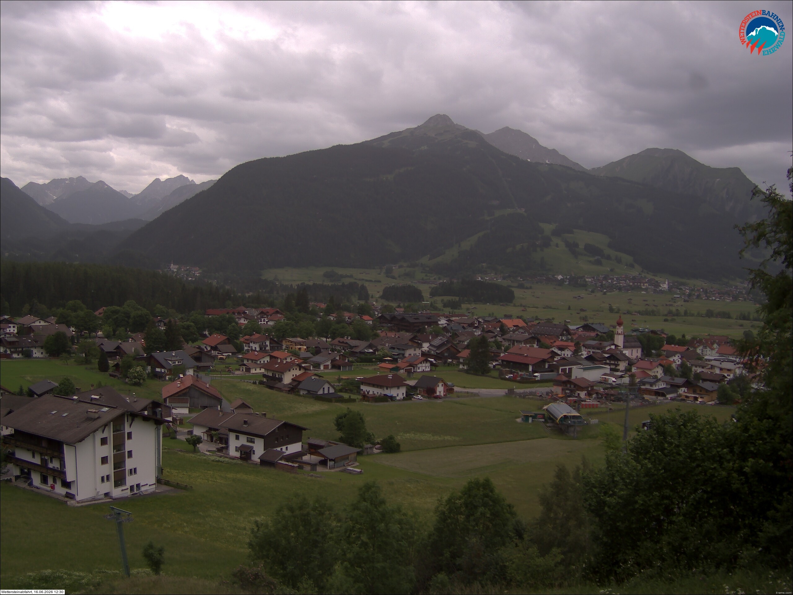 Archiv Foto Webcam Sonnenhang Sessellift Ehrwald
