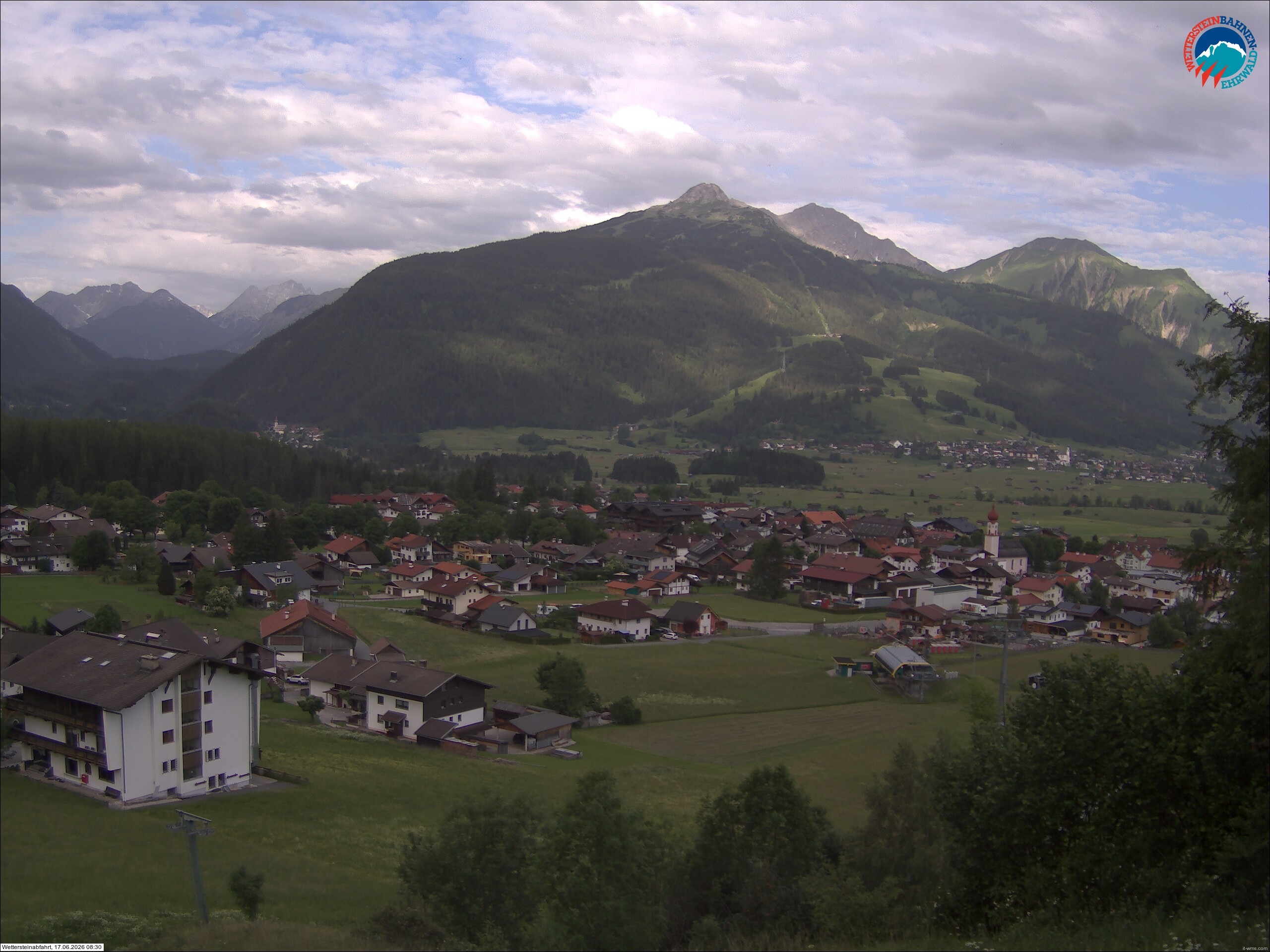 Archiv Foto Webcam Sonnenhang Sessellift Ehrwald