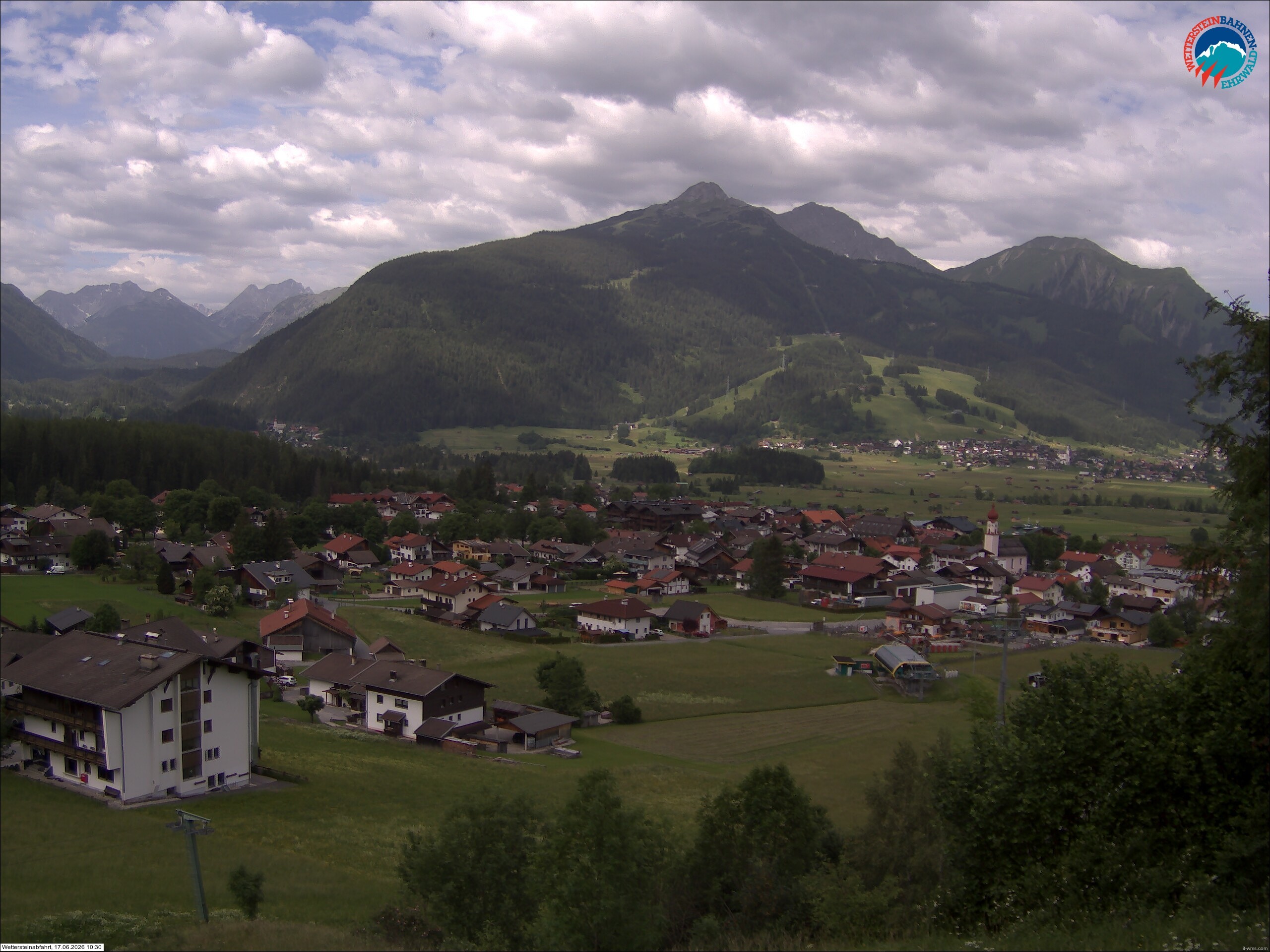 Archiv Foto Webcam Sonnenhang Sessellift Ehrwald