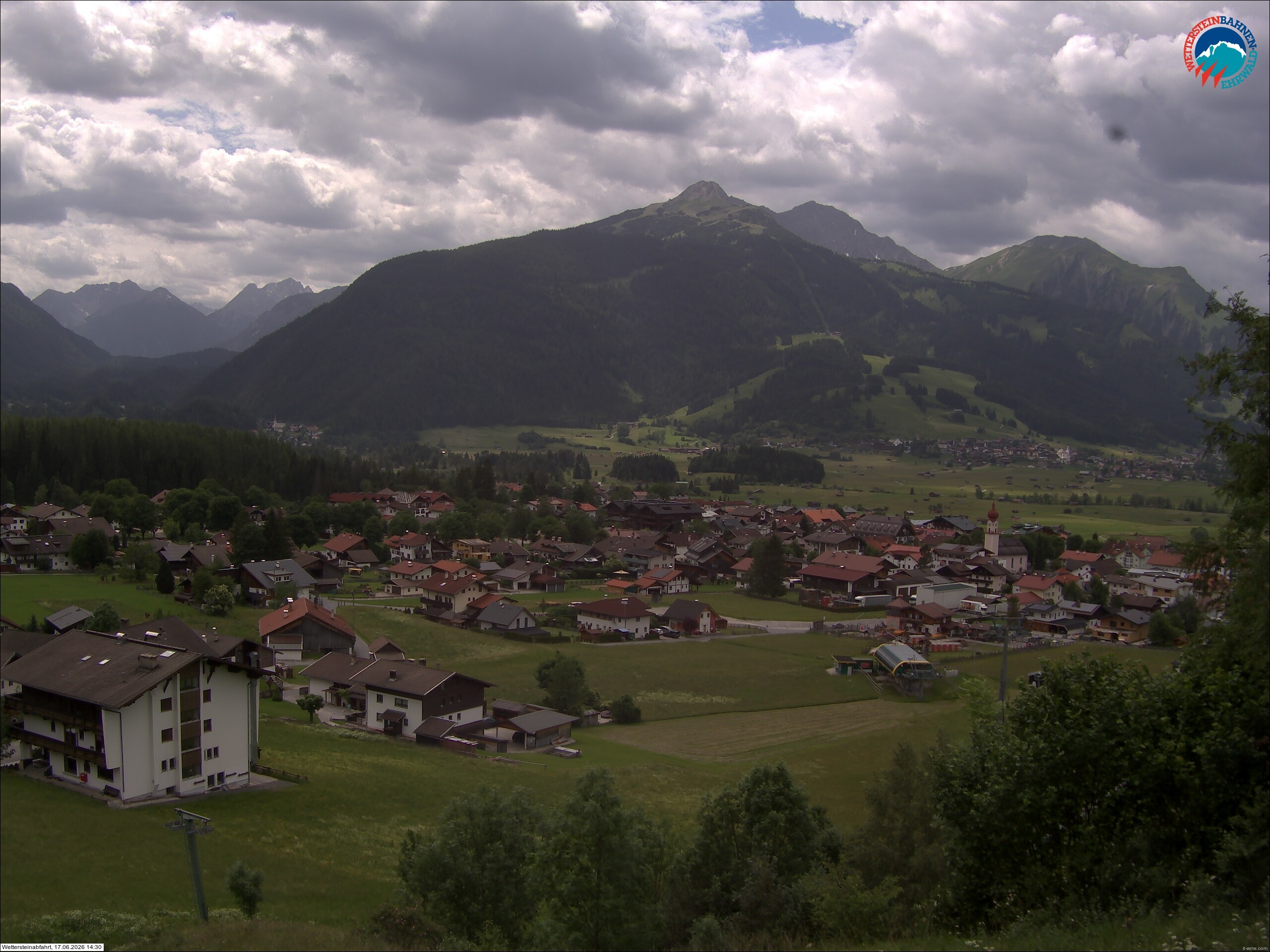 Archiv Foto Webcam Sonnenhang Sessellift Ehrwald