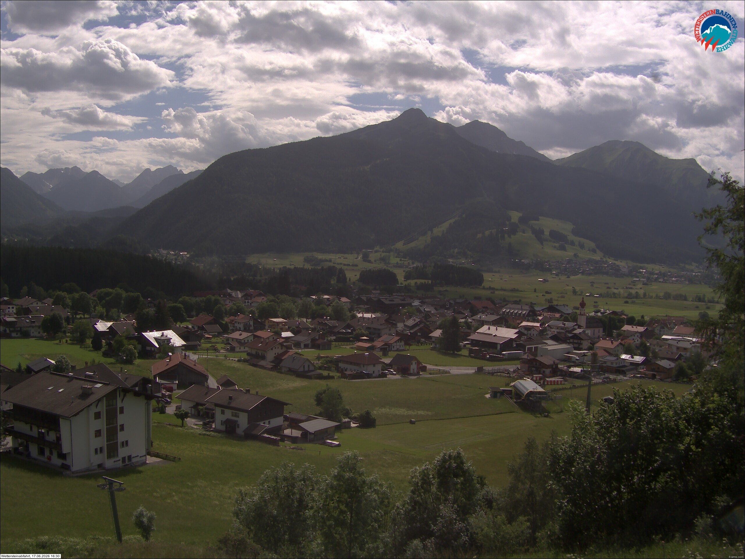 Archiv Foto Webcam Sonnenhang Sessellift Ehrwald