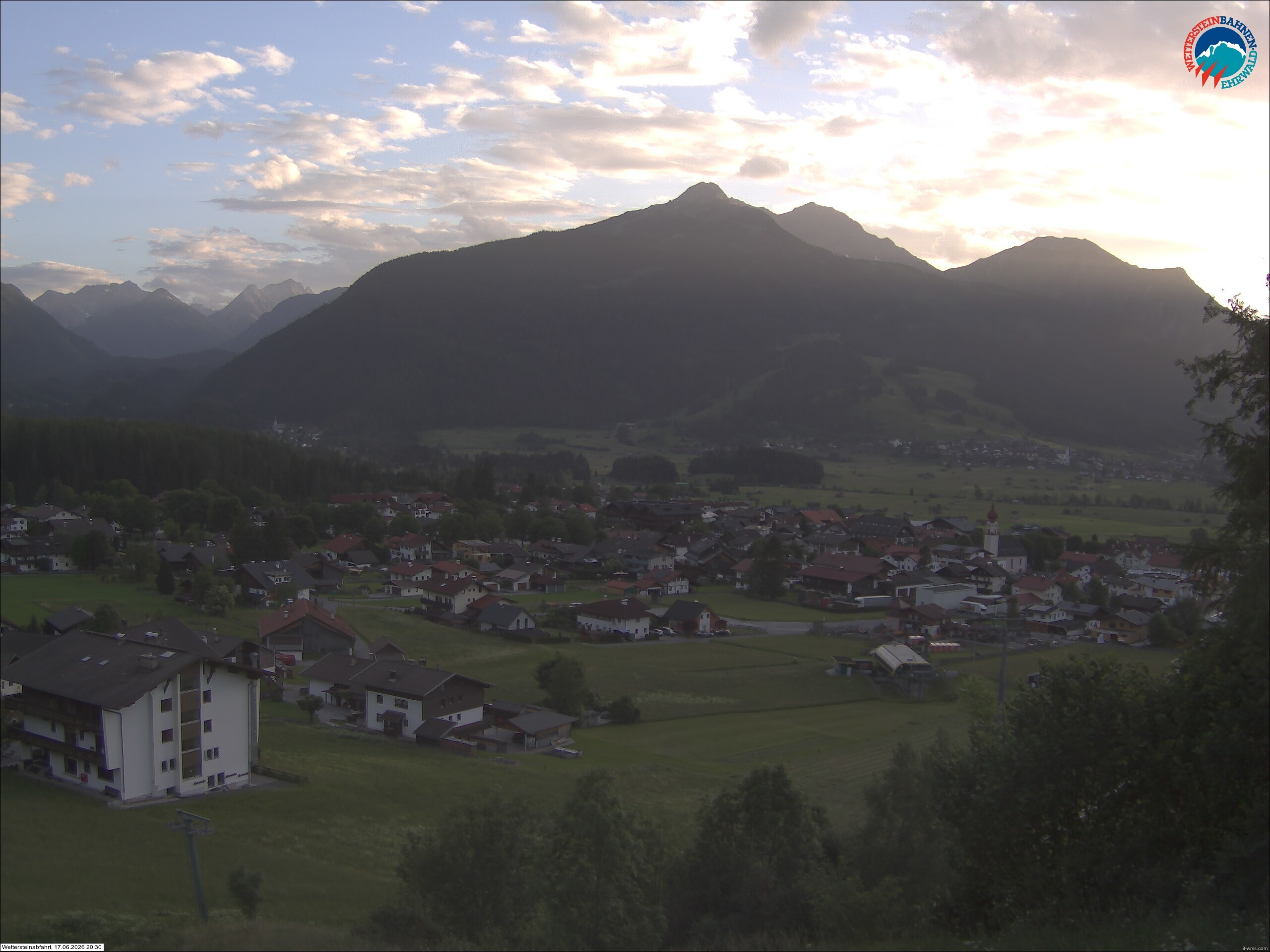 Archiv Foto Webcam Sonnenhang Sessellift Ehrwald