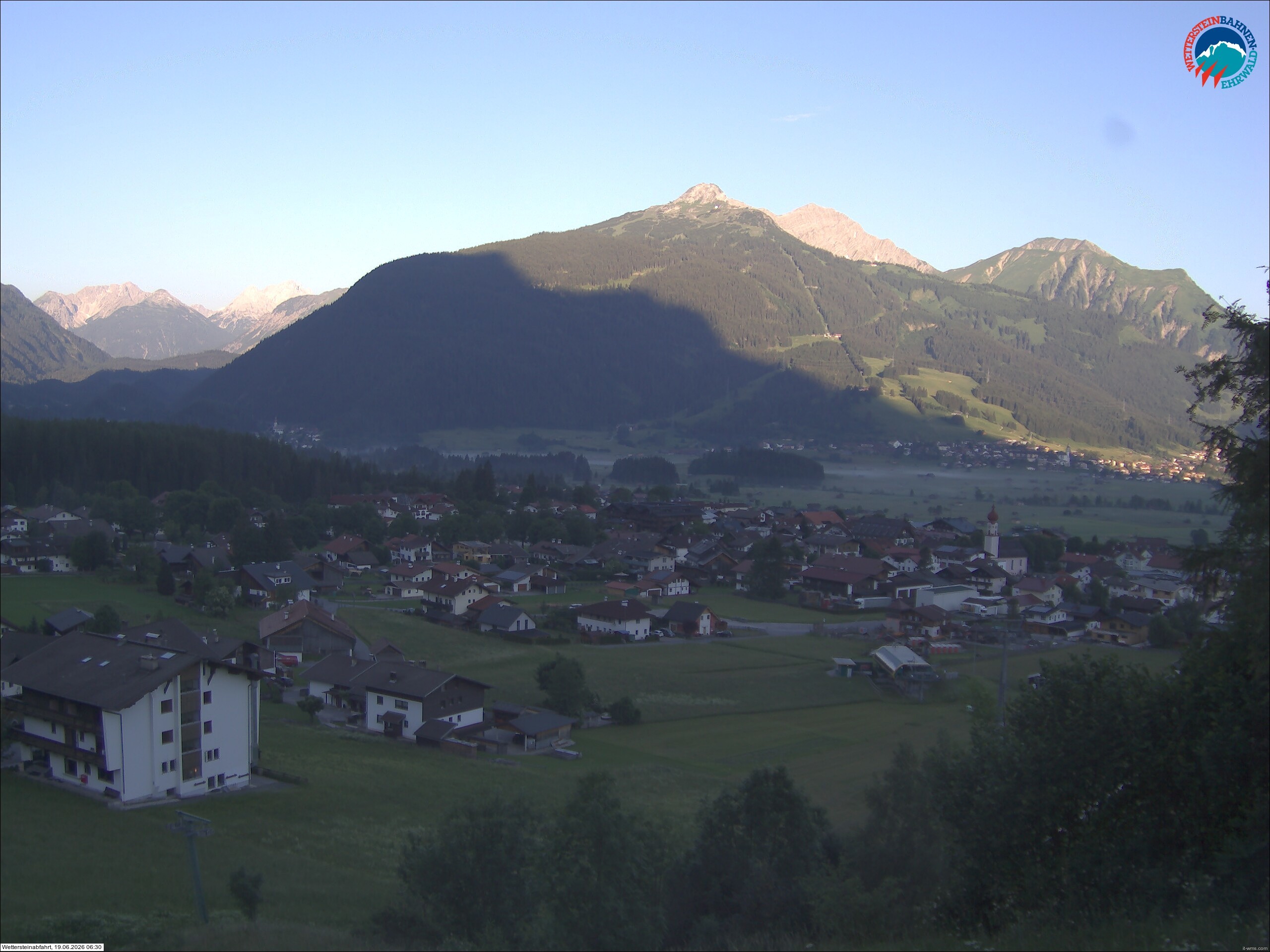 Archiv Foto Webcam Sonnenhang Sessellift Ehrwald