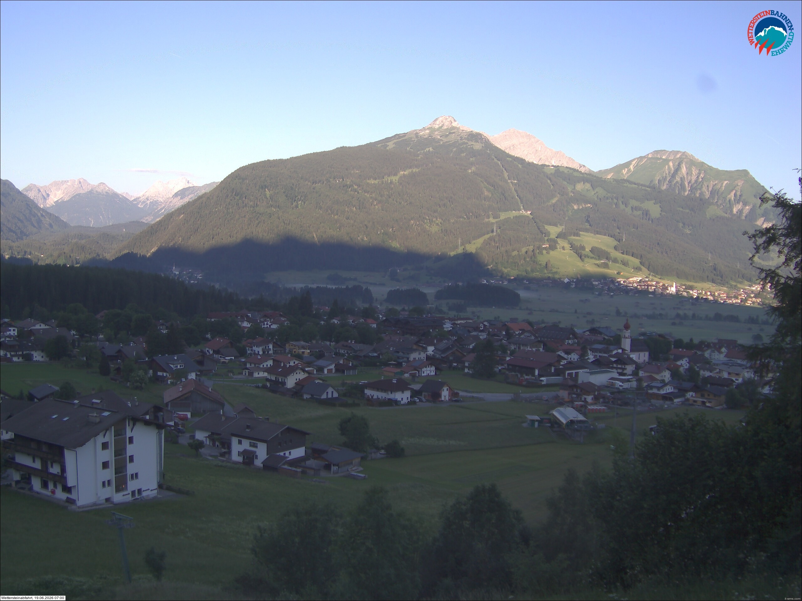 Archiv Foto Webcam Sonnenhang Sessellift Ehrwald