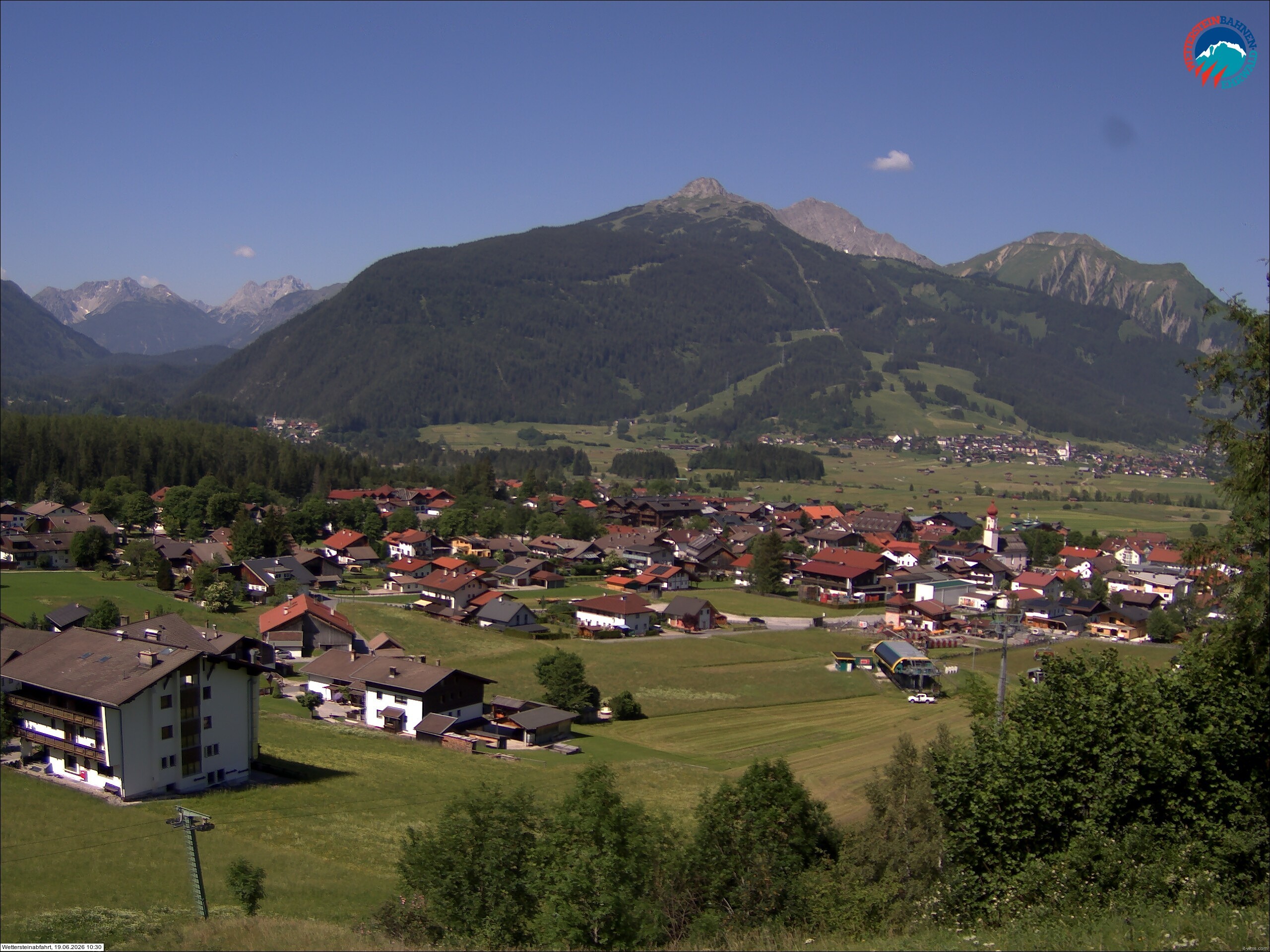 Archiv Foto Webcam Sonnenhang Sessellift Ehrwald
