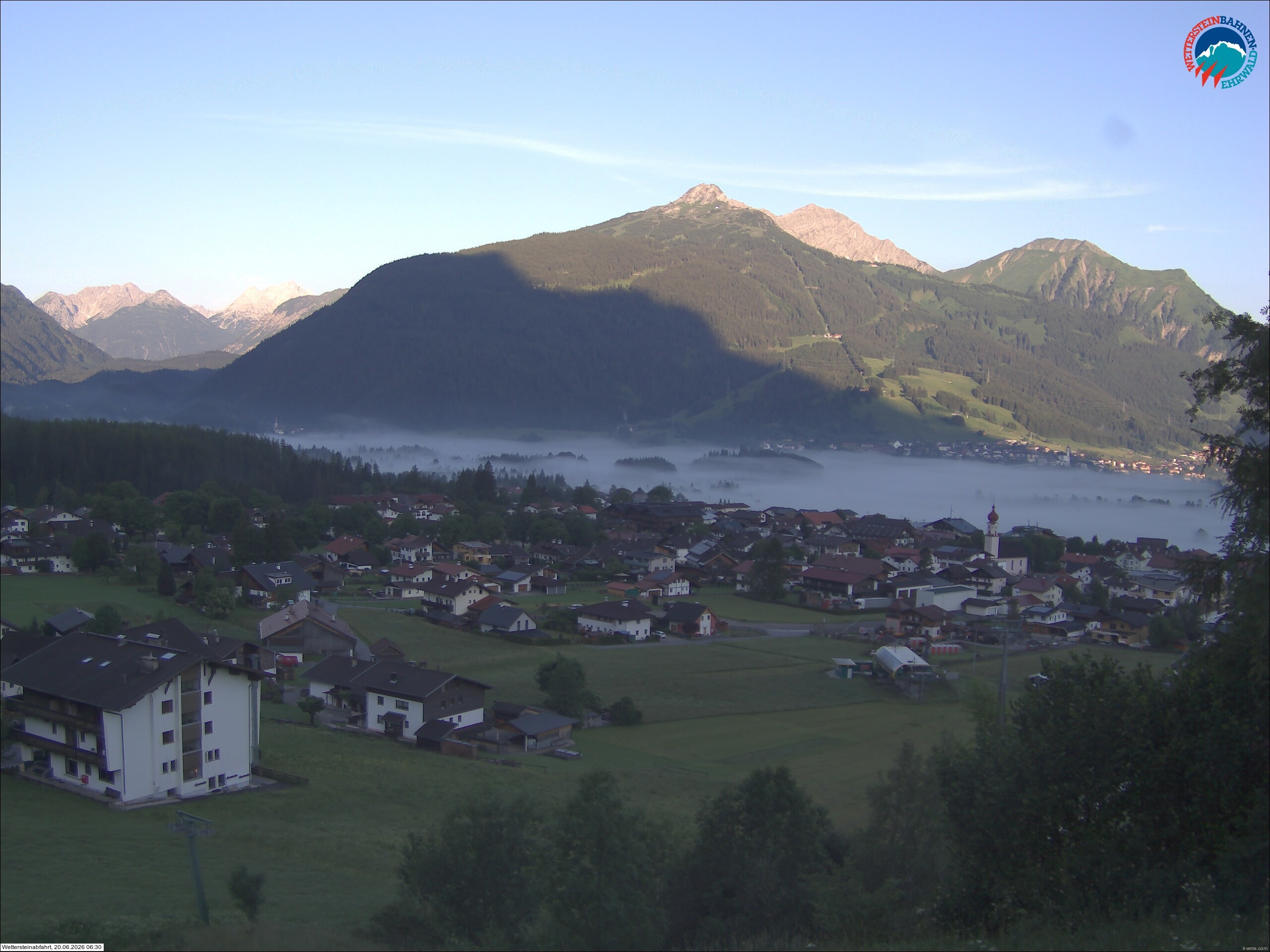 Archived image Webcam Sonnenhang chairlift Ehrwald