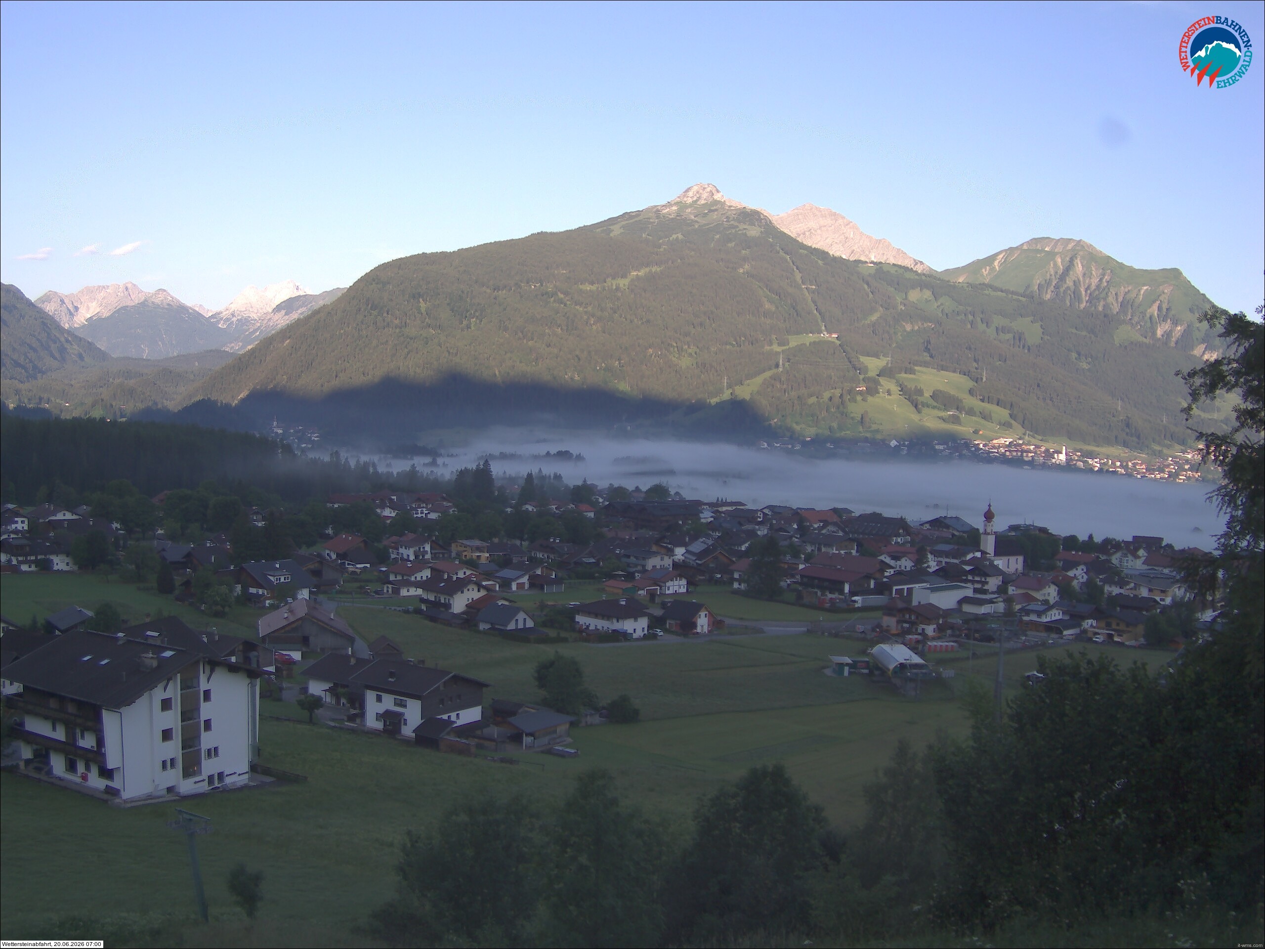 Archived image Webcam Sonnenhang chairlift Ehrwald