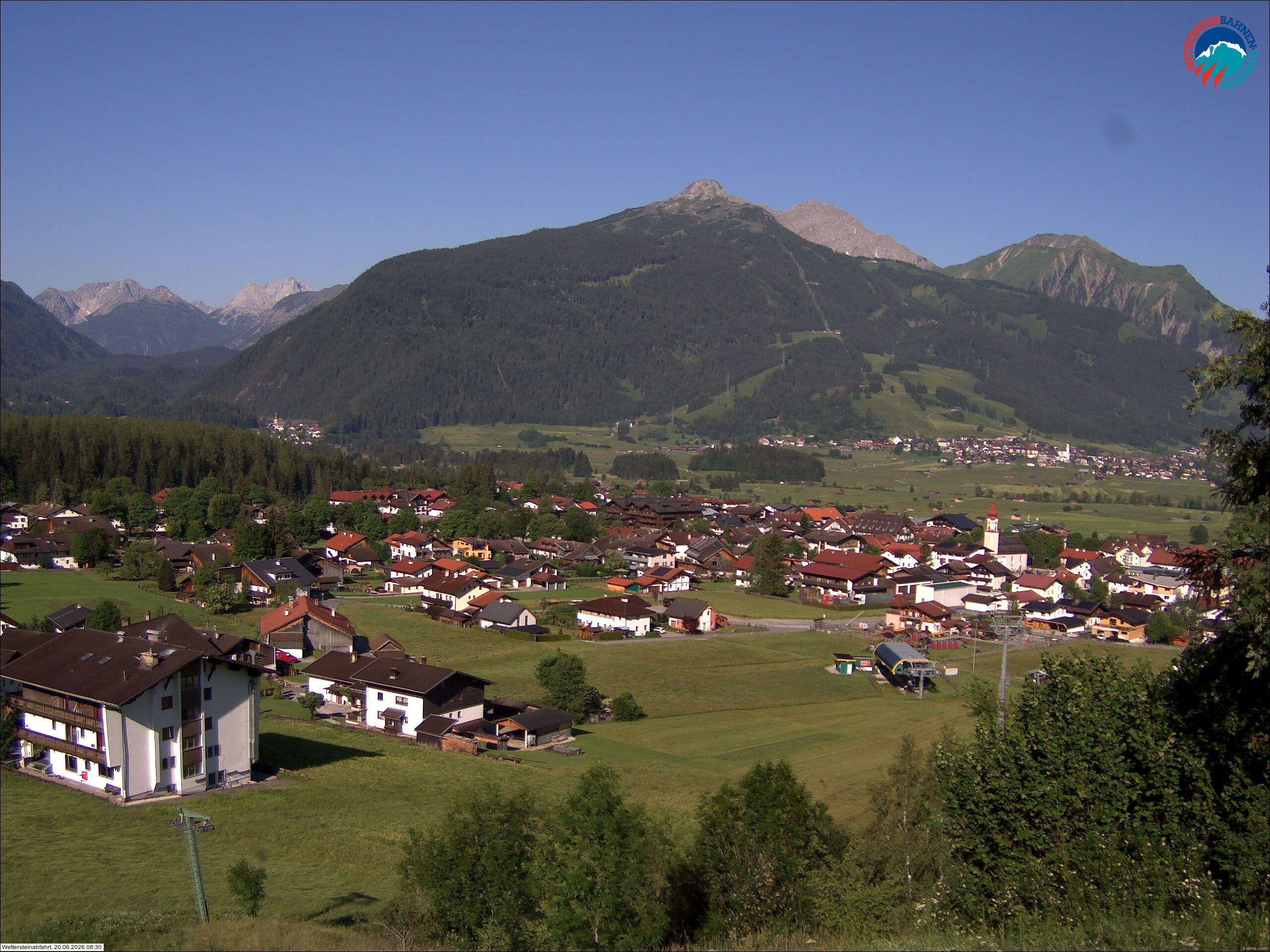 Archived image Webcam Sonnenhang chairlift Ehrwald