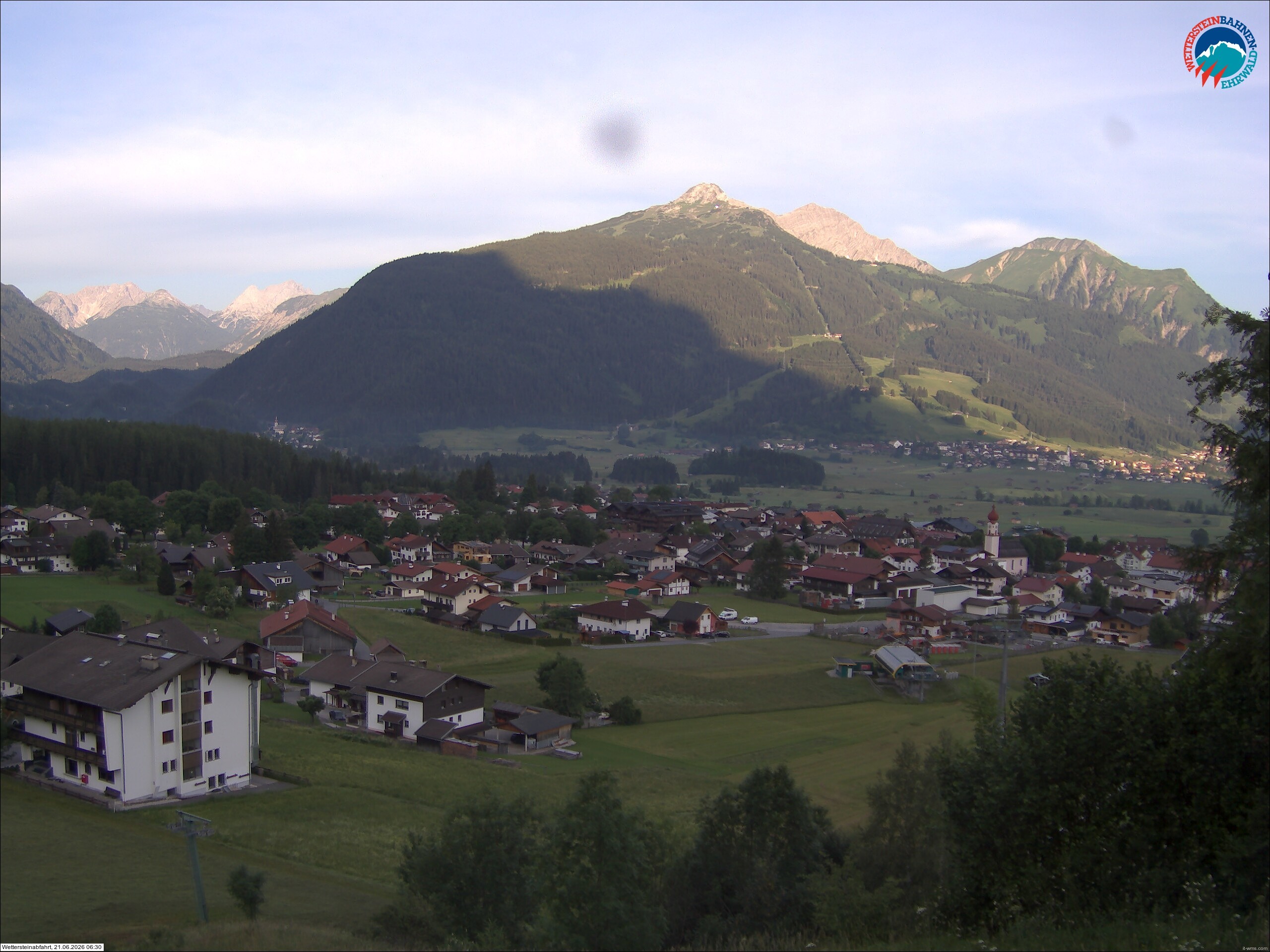 Archiv Foto Webcam Sonnenhang Sessellift Ehrwald