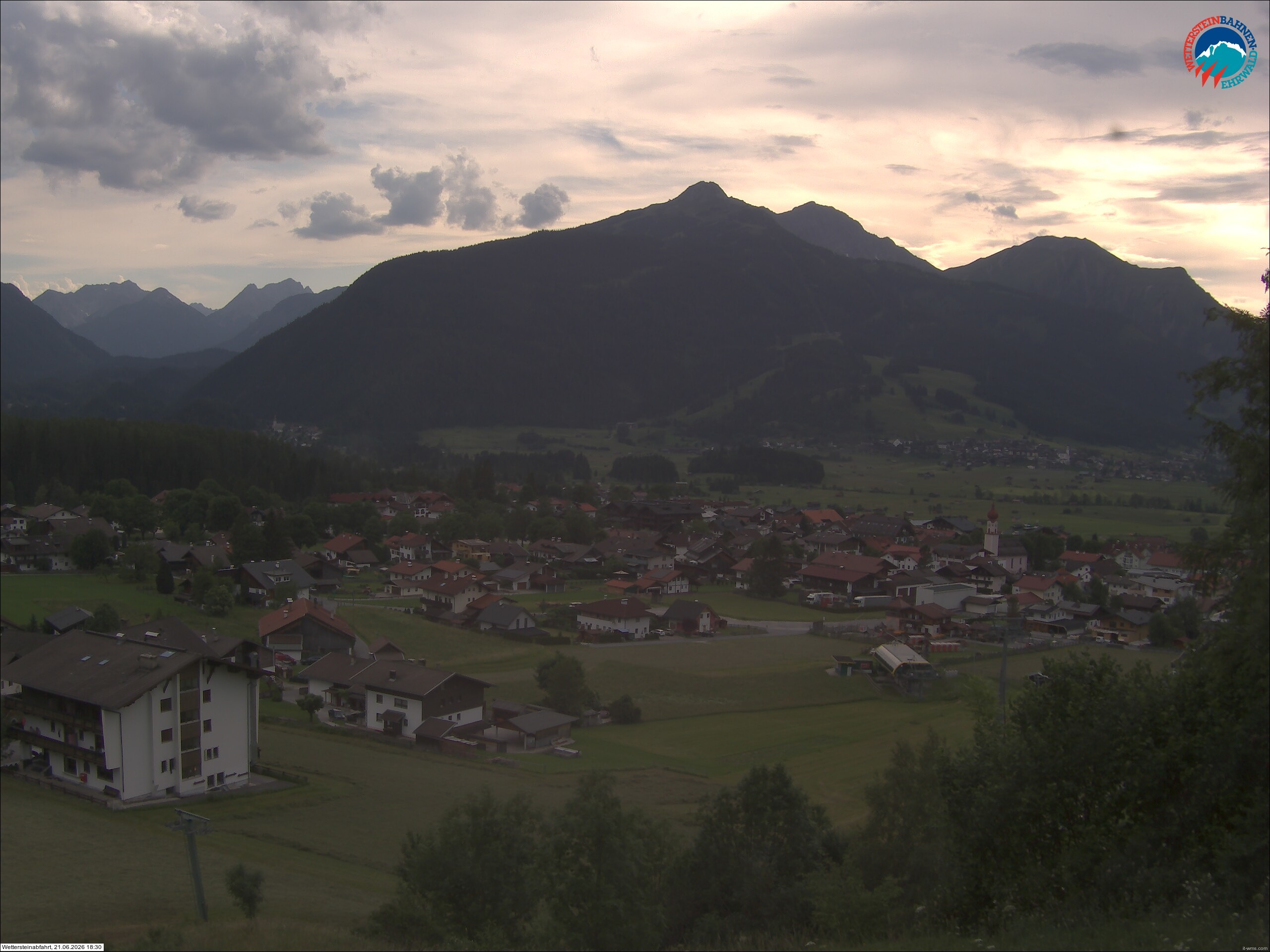 Archiv Foto Webcam Sonnenhang Sessellift Ehrwald