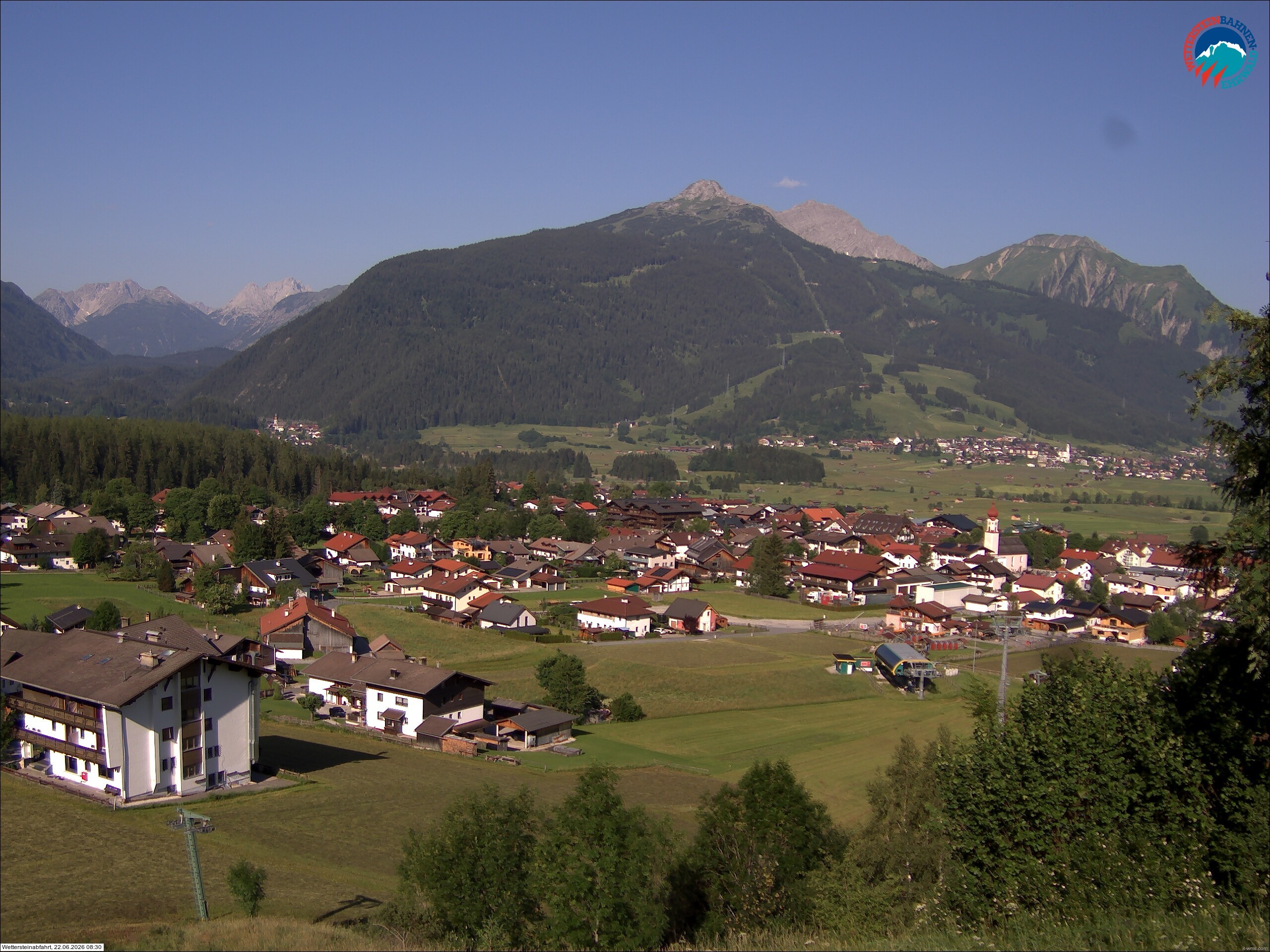Archiv Foto Webcam Sonnenhang Sessellift Ehrwald