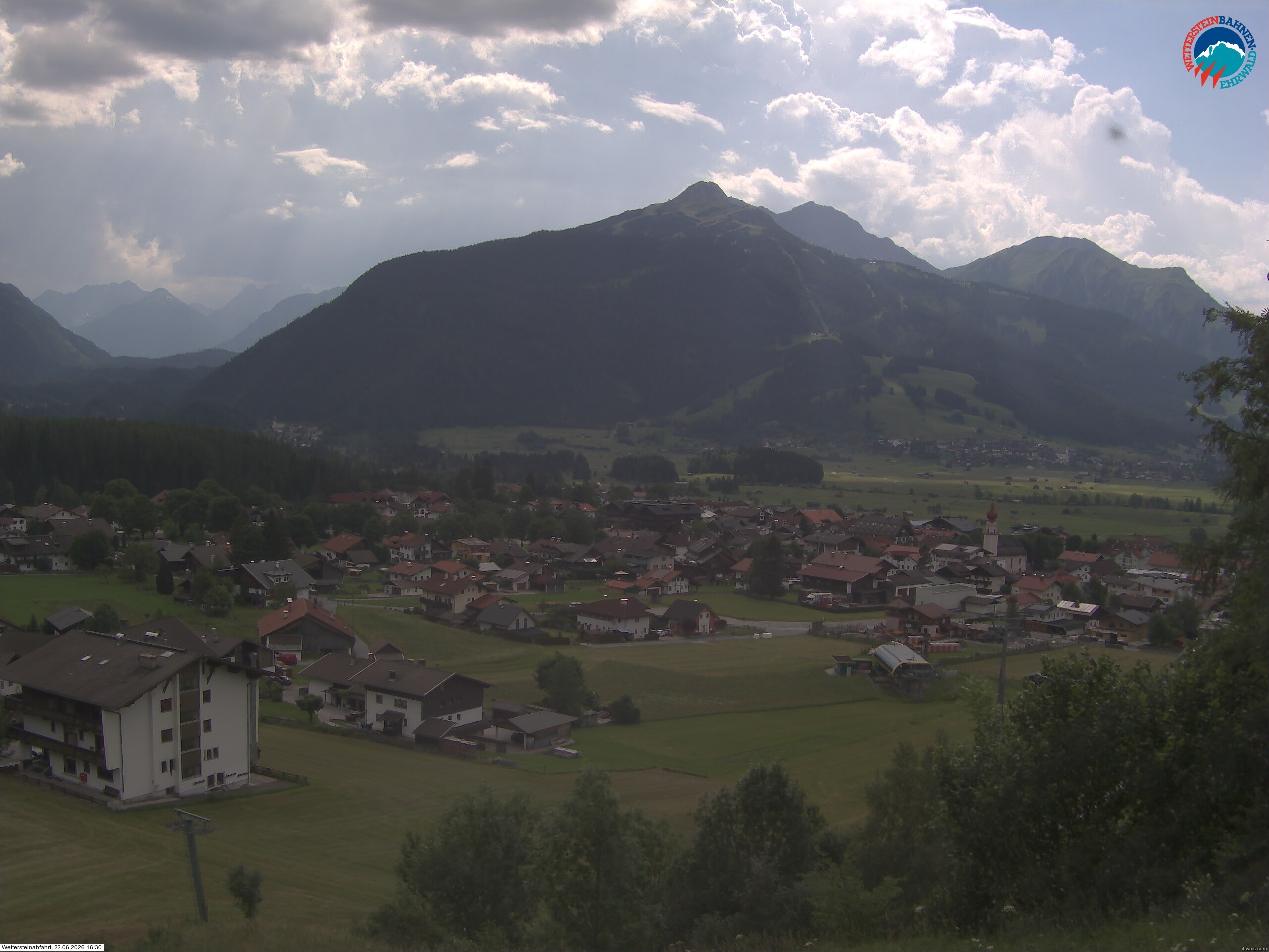 Archiv Foto Webcam Sonnenhang Sessellift Ehrwald