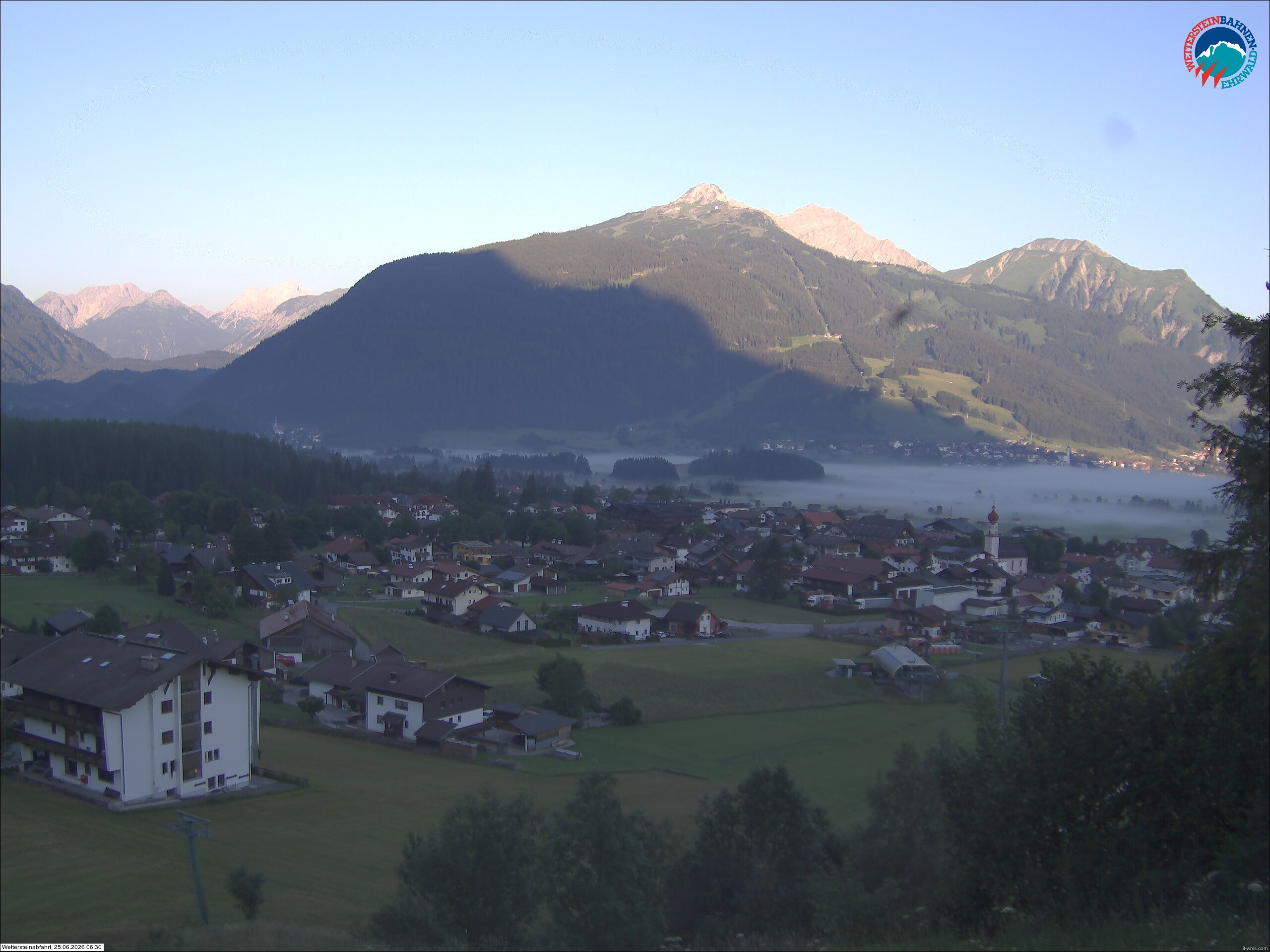 Archiv Foto Webcam Sonnenhang Sessellift Ehrwald