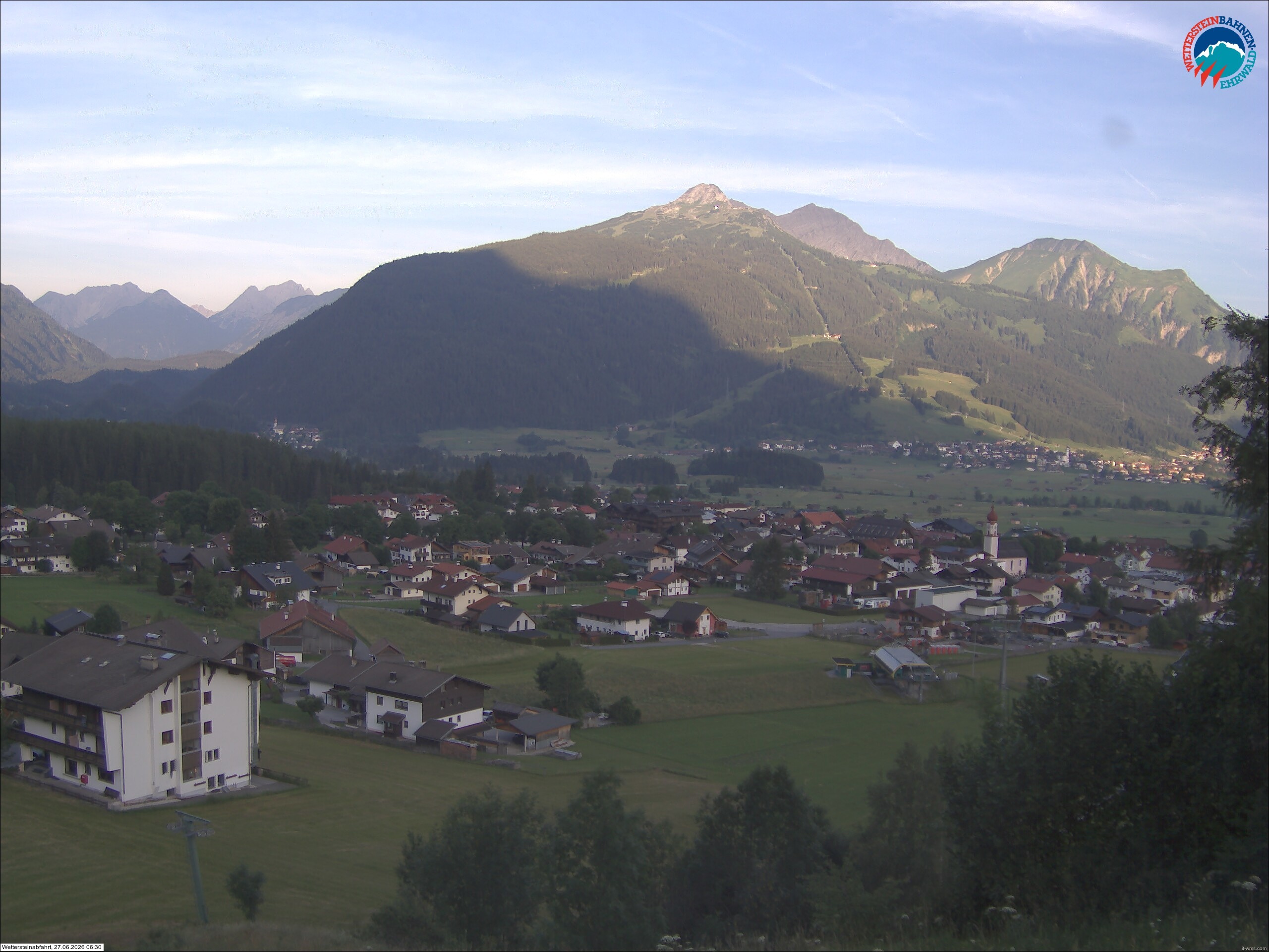 Archiv Foto Webcam Sonnenhang Sessellift Ehrwald