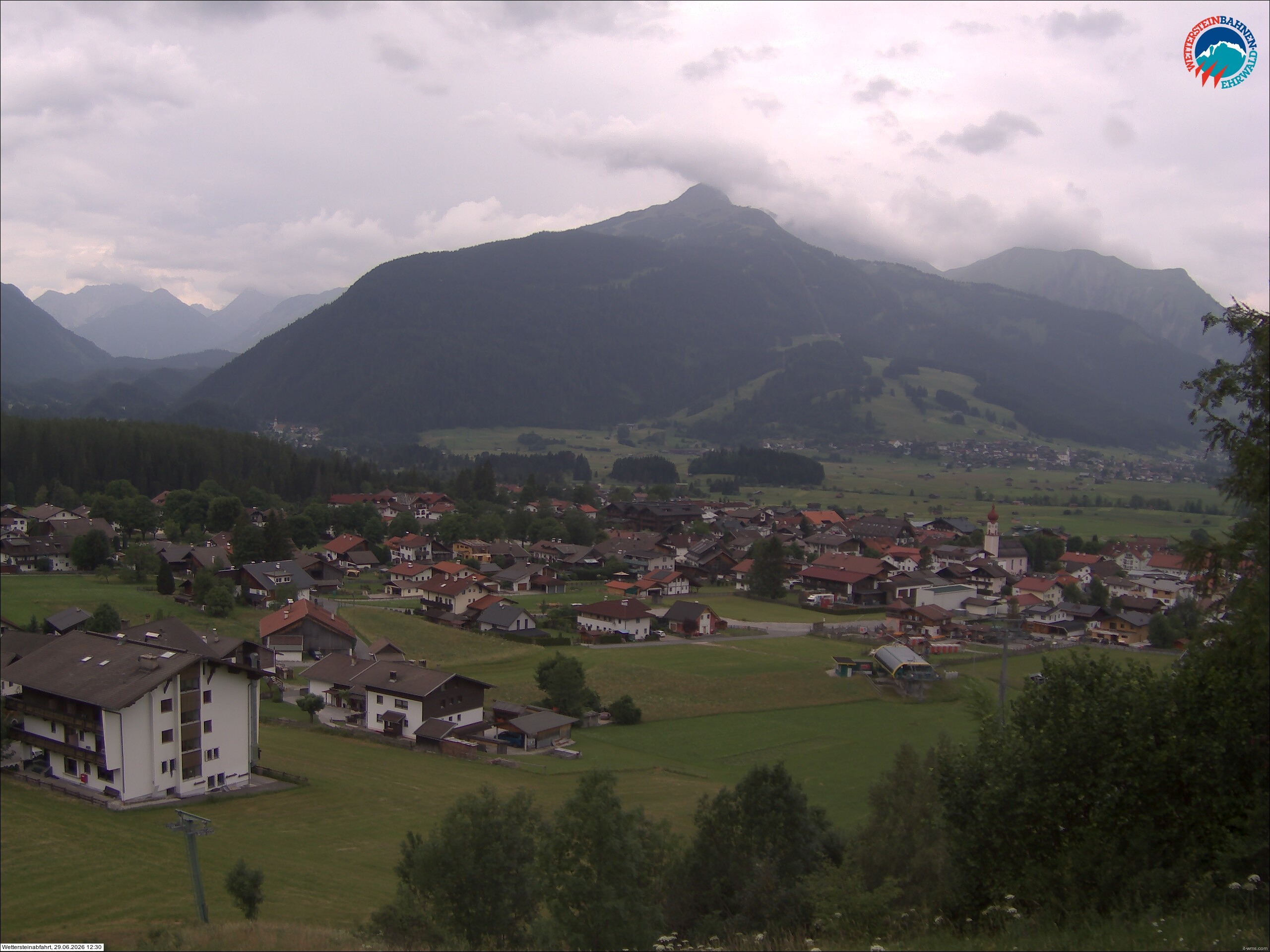 Archiv Foto Webcam Sonnenhang Sessellift Ehrwald