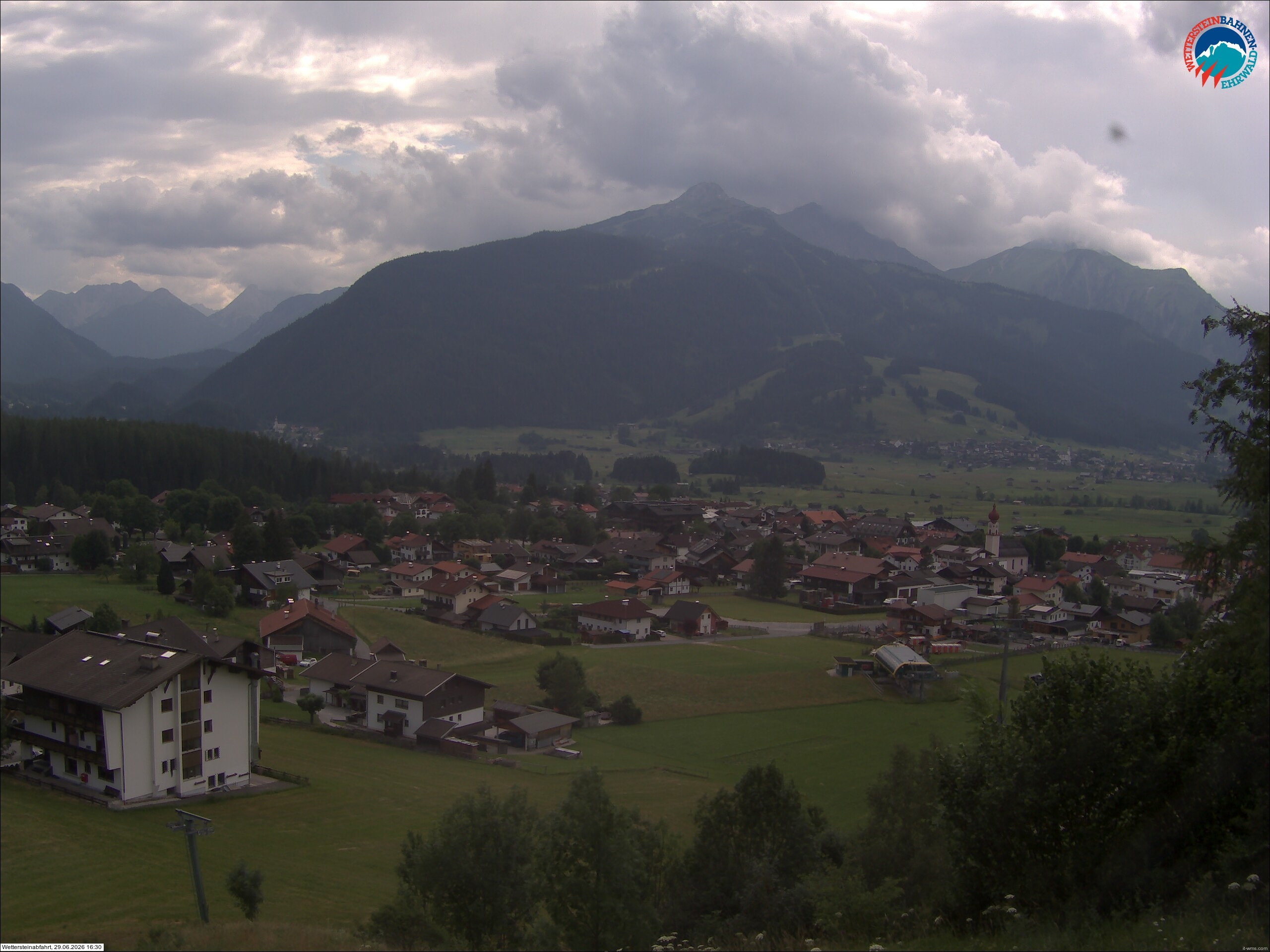 Archiv Foto Webcam Sonnenhang Sessellift Ehrwald